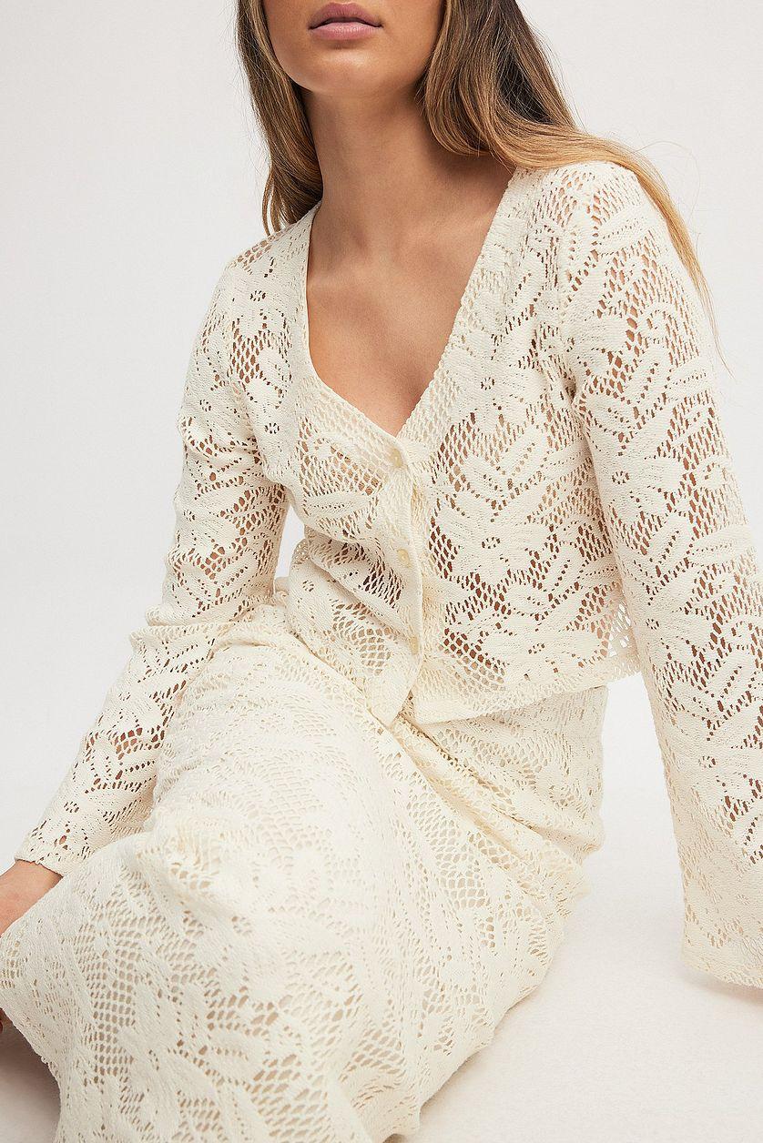 Crochet Maxi Skirt Product Image