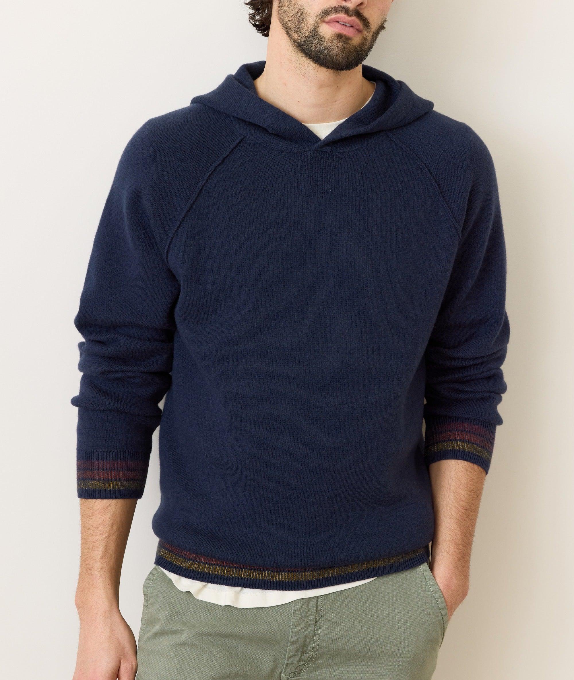 Varsity Sweater Hoodie Product Image