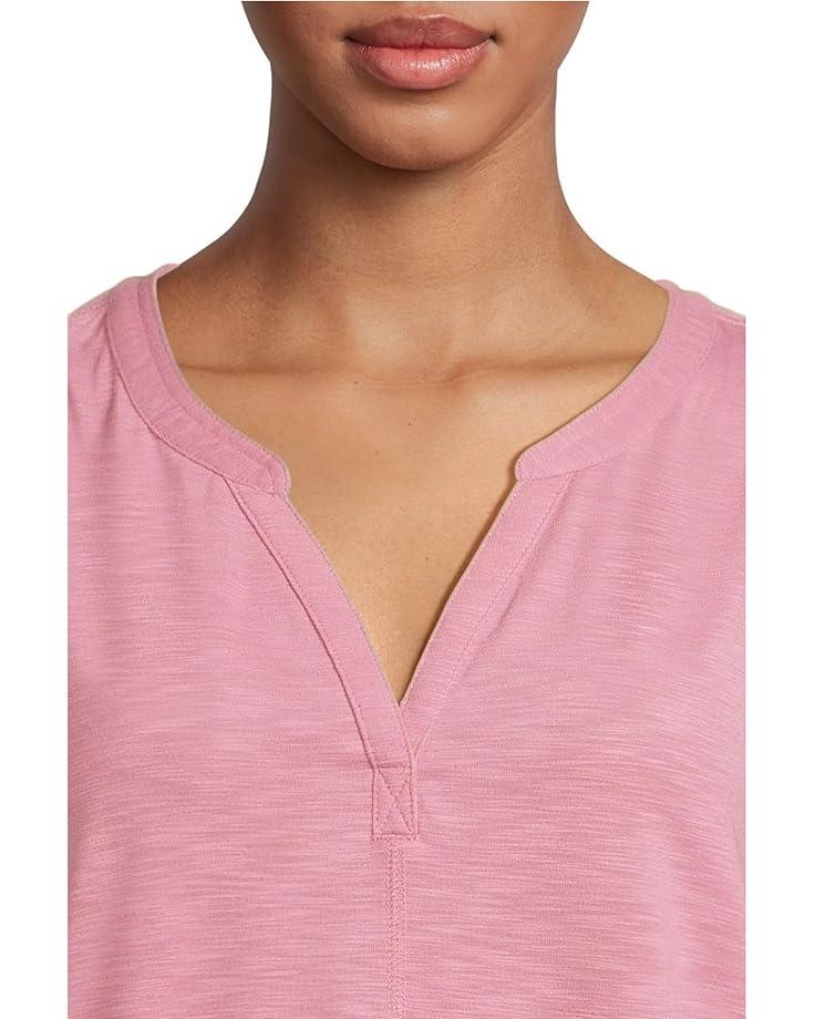 Cotton Linen Tee Scoop Neck Product Image