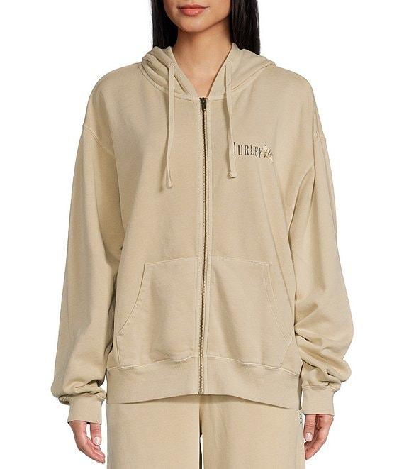 Hurley Roads Long Sleeve Fleece Boyfriend Hoodie Product Image