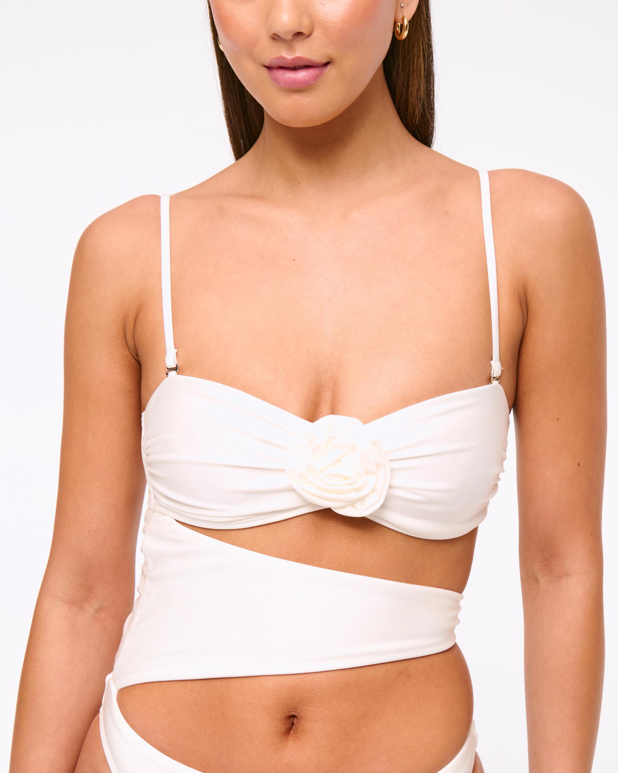 Rosette Cutout One-Piece Swimsuit Product Image