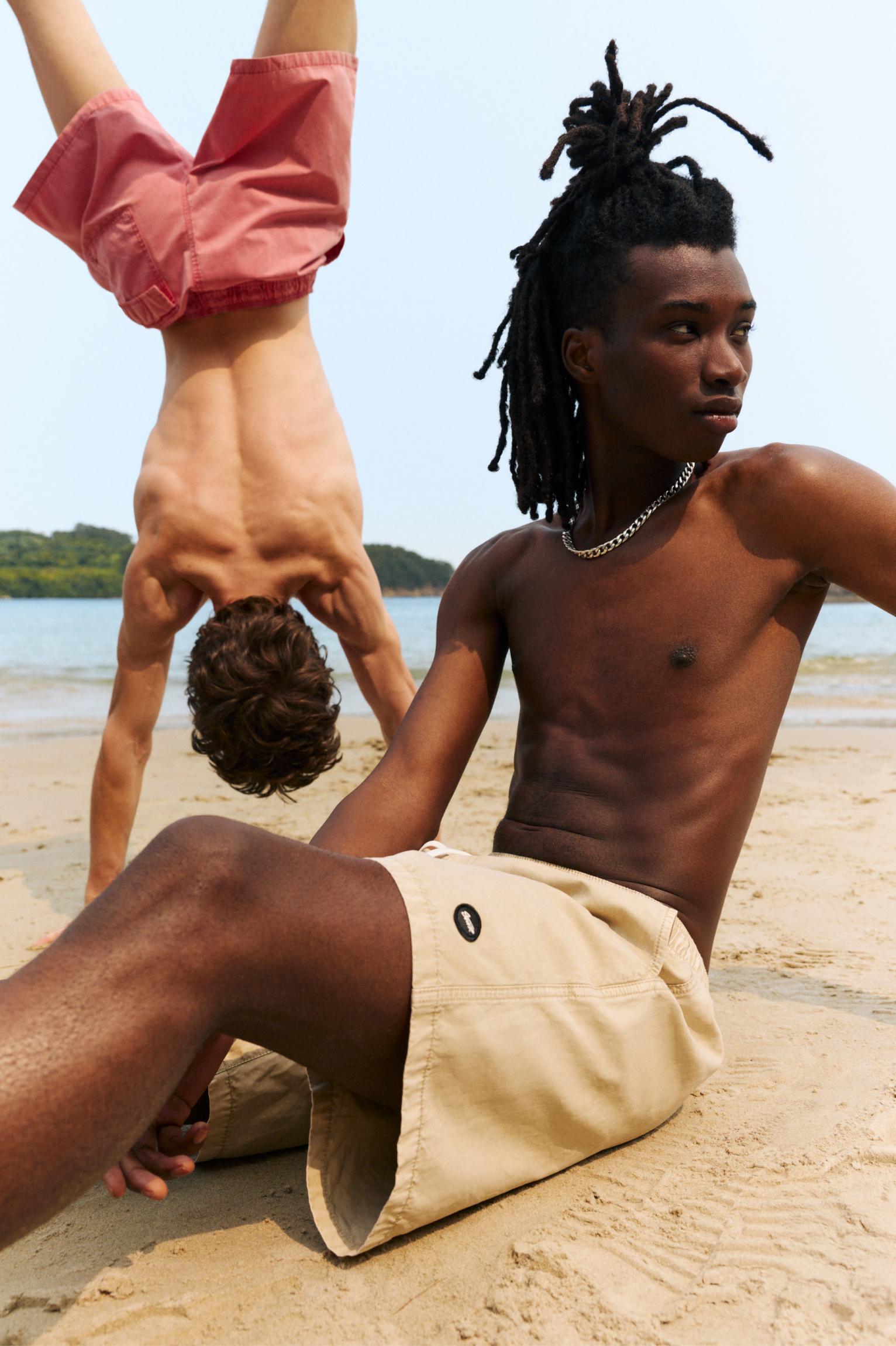 STWD garment-dye board shorts Product Image