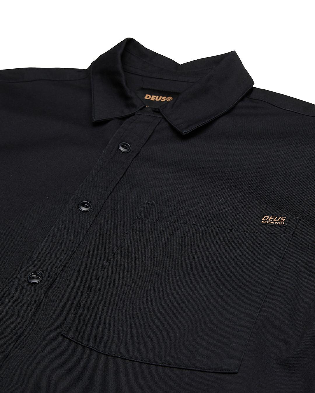 Frizell Twill Shirt - Anthracite Product Image