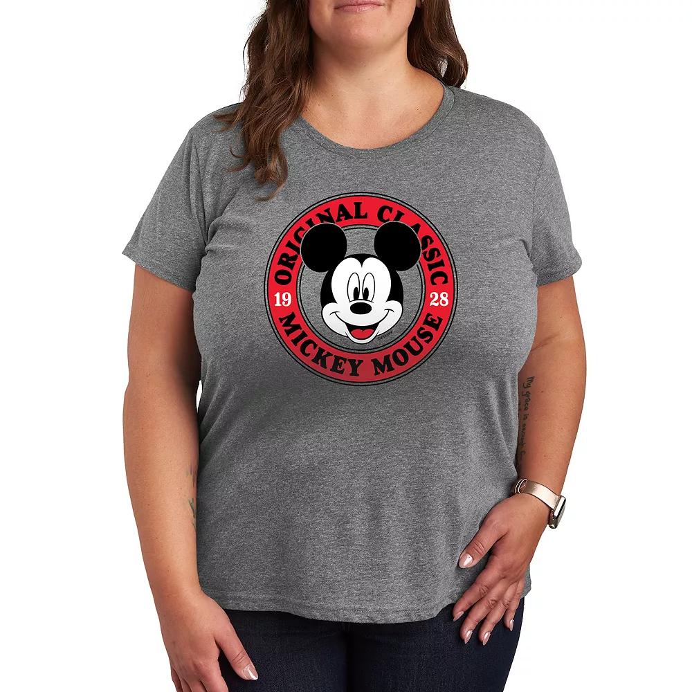 Disney's Mickey Mouse Plus Original Classic Graphic Tee, Women's,  Product Image
