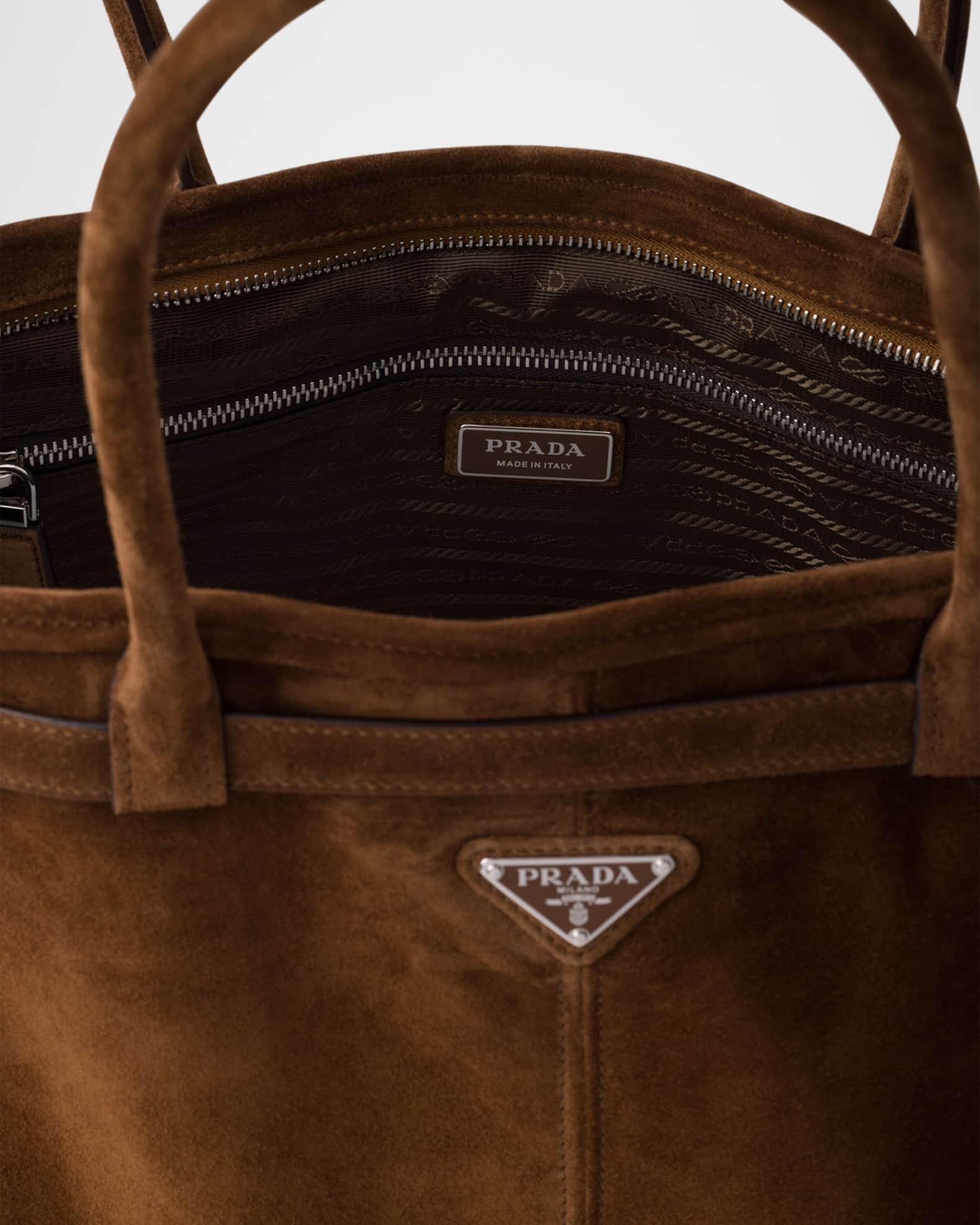 Men's Suede Tote Bag Product Image