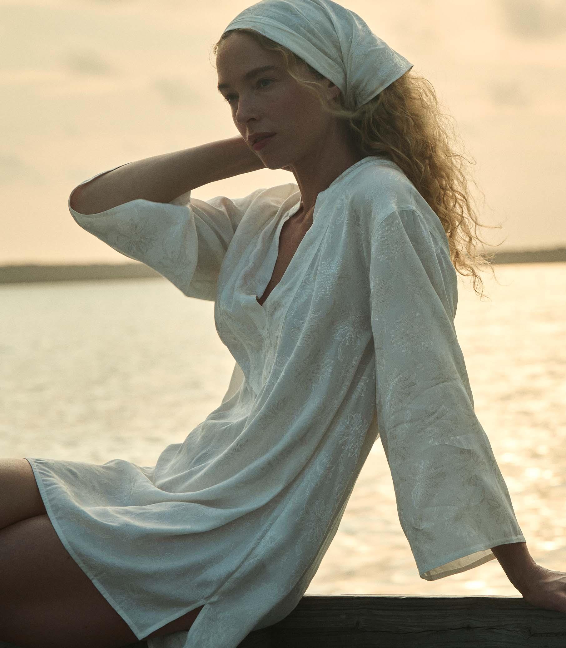 LEONA DRESS -- SALT MARGUERITE JOLIE Product Image