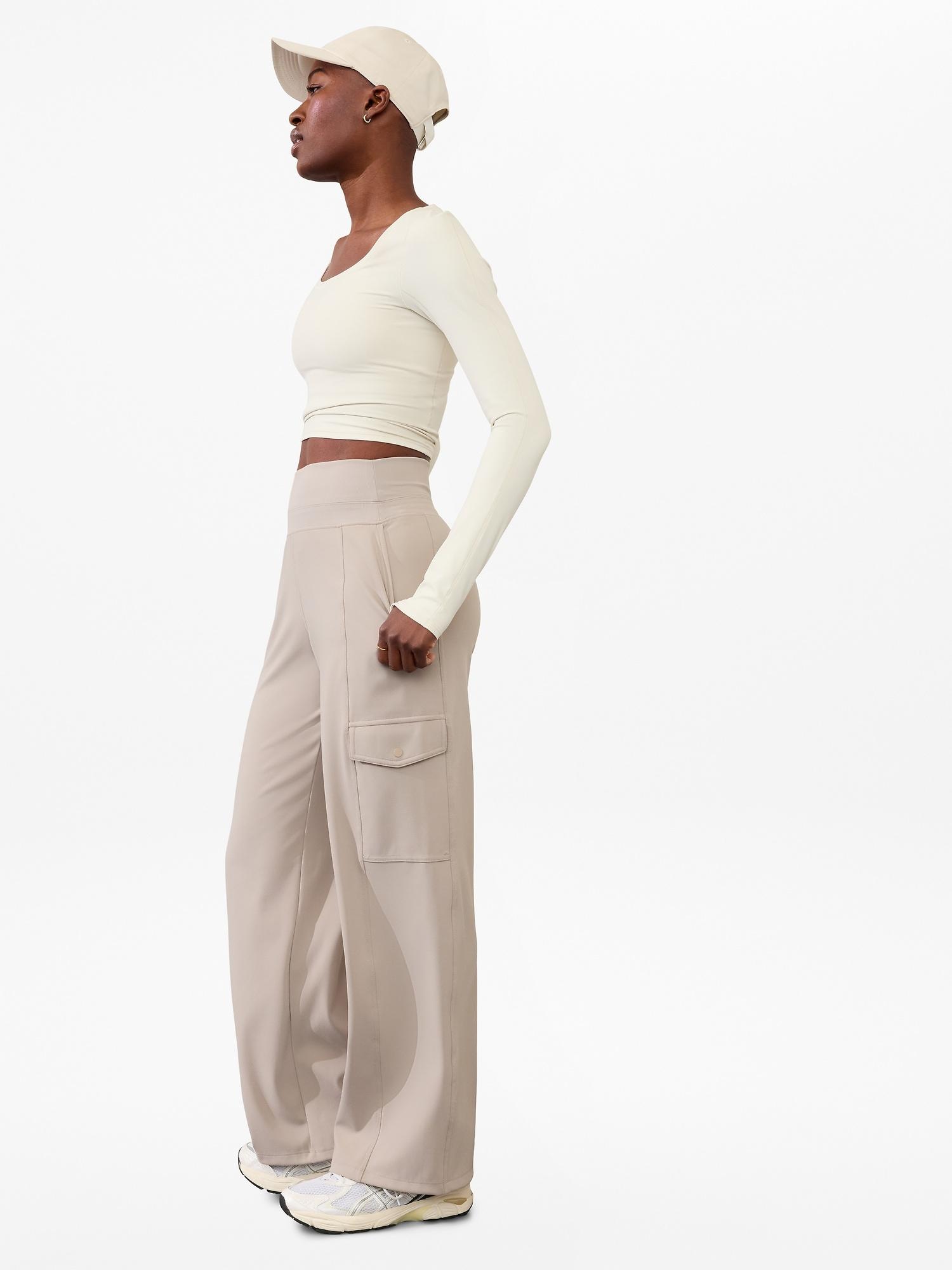 Venice High Rise Wide Leg Cargo Pant Product Image