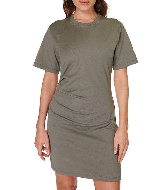 Sweaty Betty Ruched Knit Tee Dress Product Image