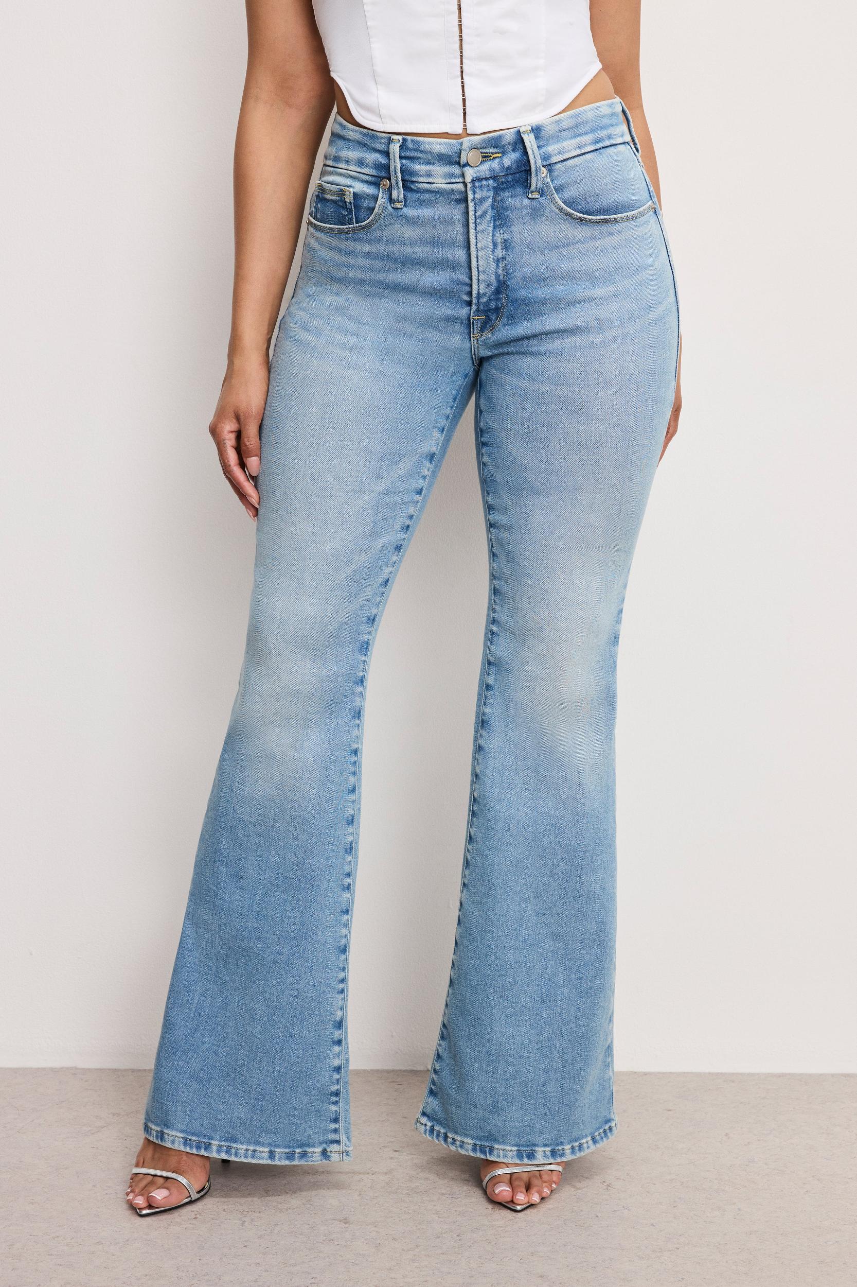 DOLLY JOLEANS FLARE JEANS | INDIGO1019 Product Image