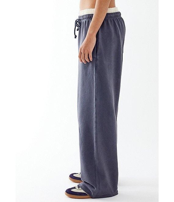 BDG Urban Outfitters Wide Leg Fleece Jogger Pants Product Image
