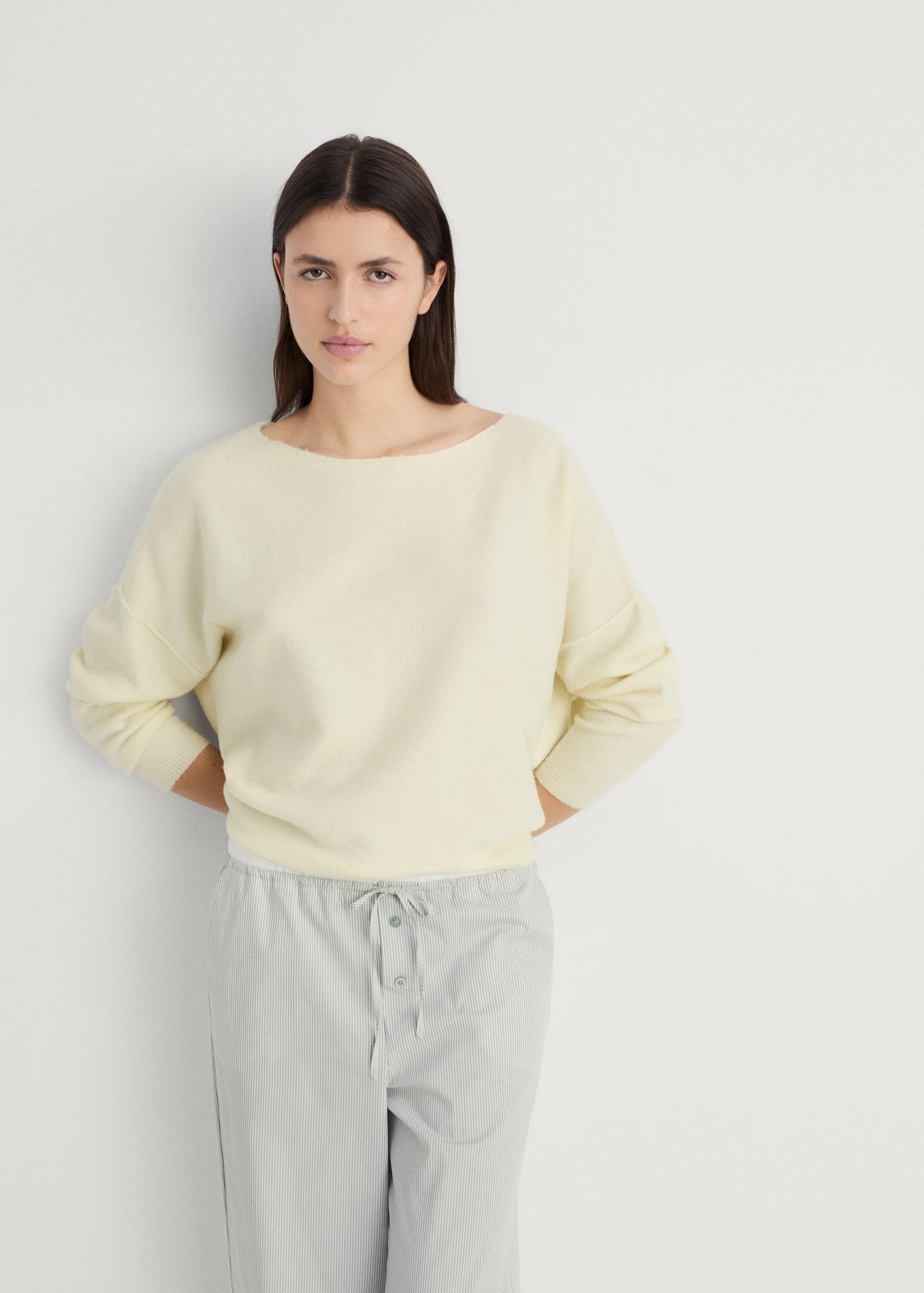 Oversize knit sweater - Women | MANGO USA Product Image
