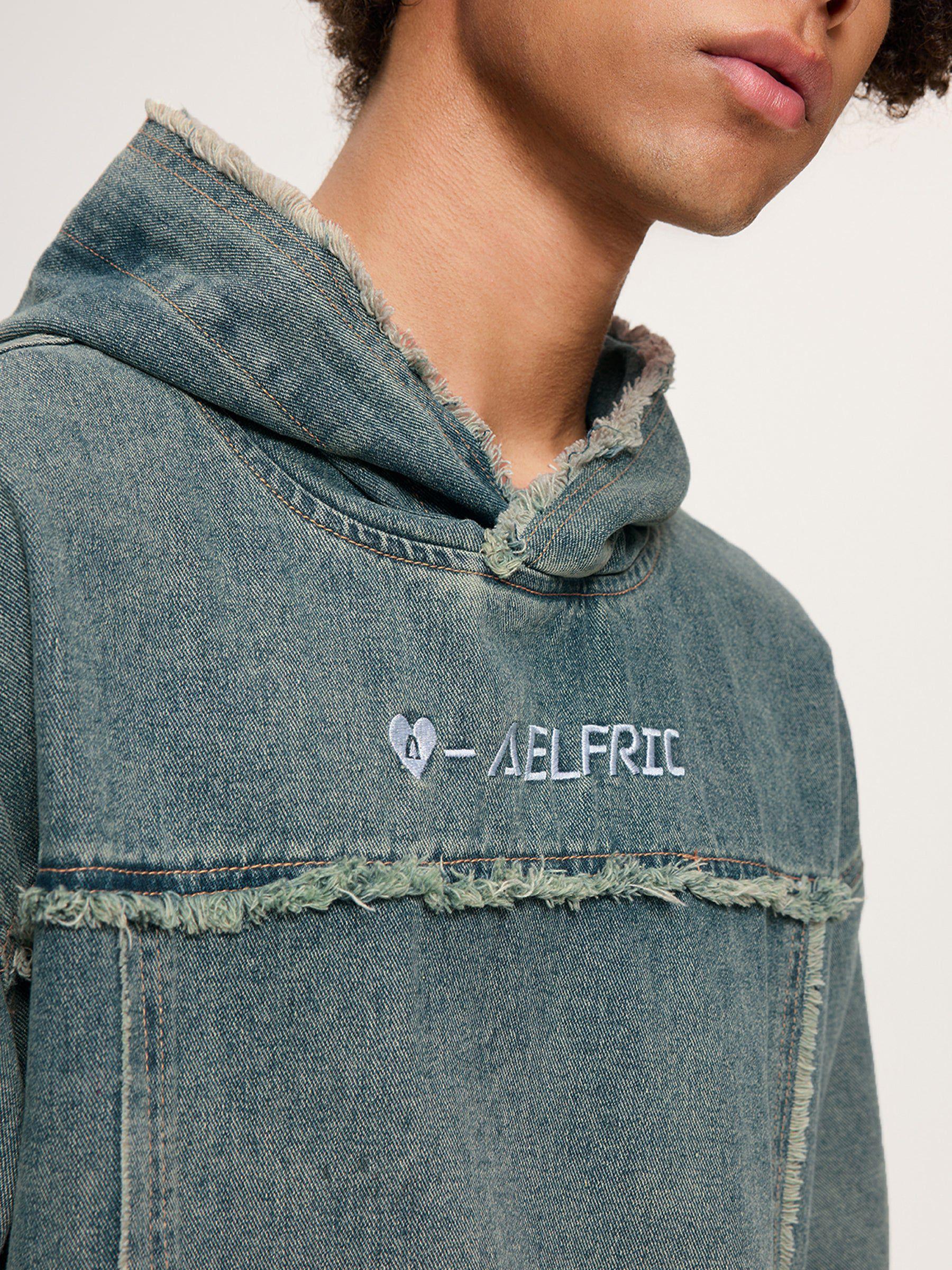 Aelfric Eden Denim Washed Hoodie Product Image