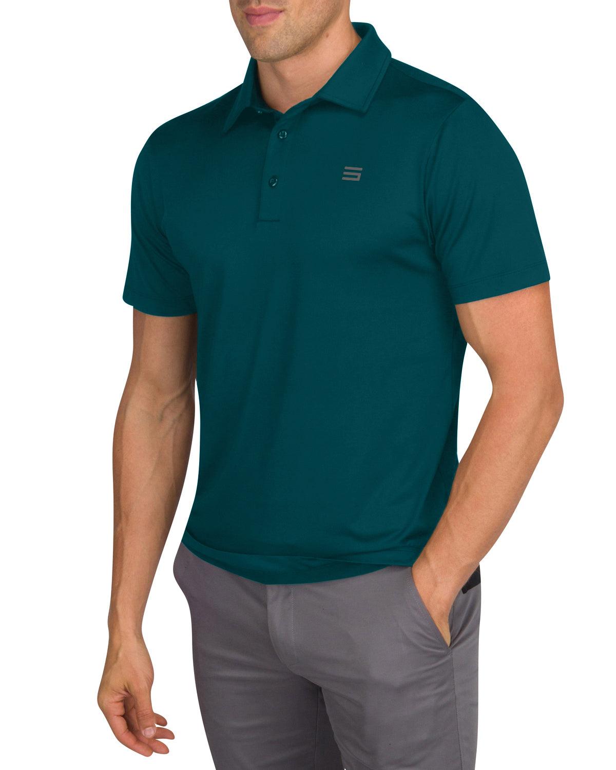 Three Sixty Six Men's Untucked Golf Polo - The Perfect Length Product Image