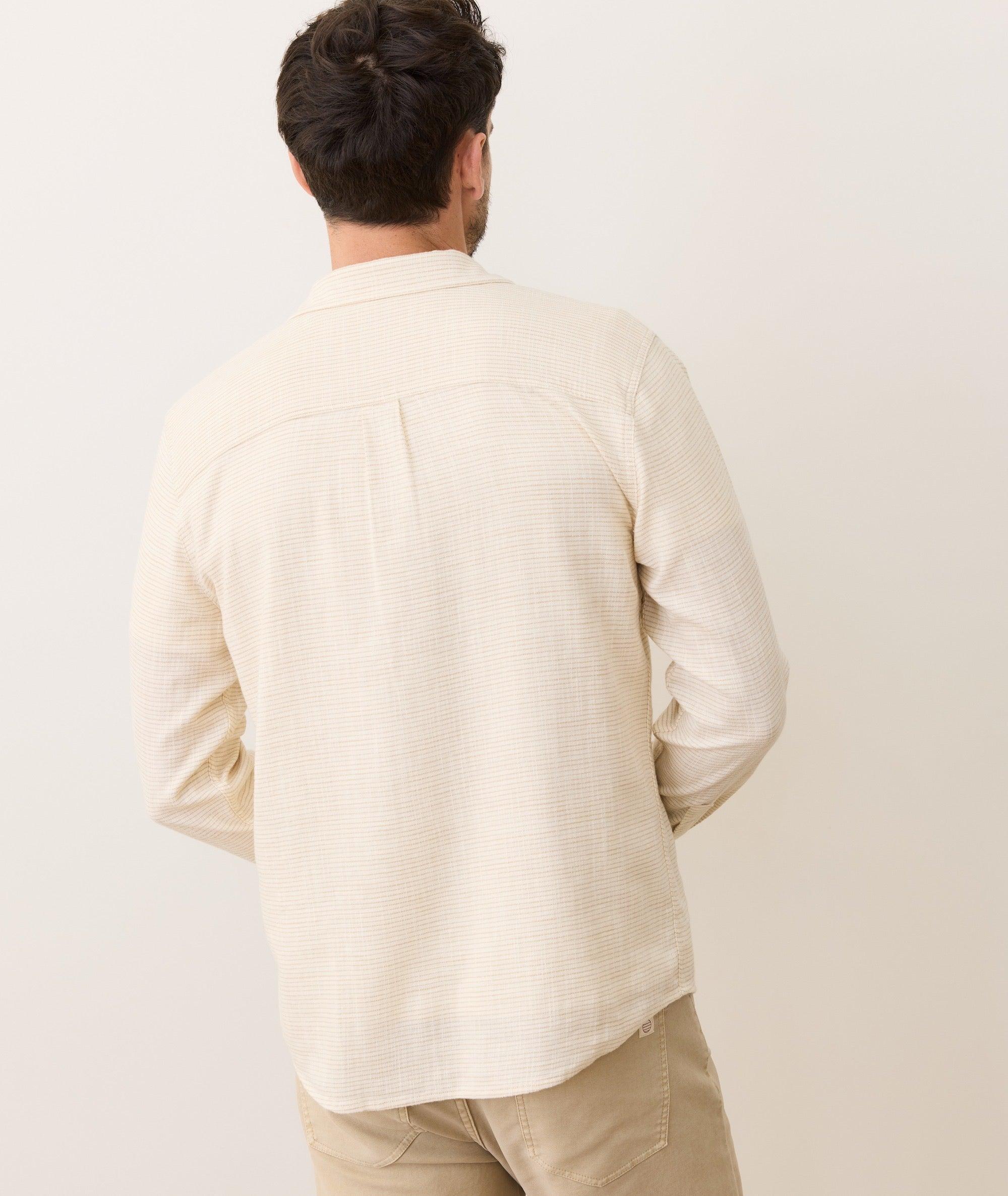 Stretch Selvage Long Sleeve Shirt Product Image