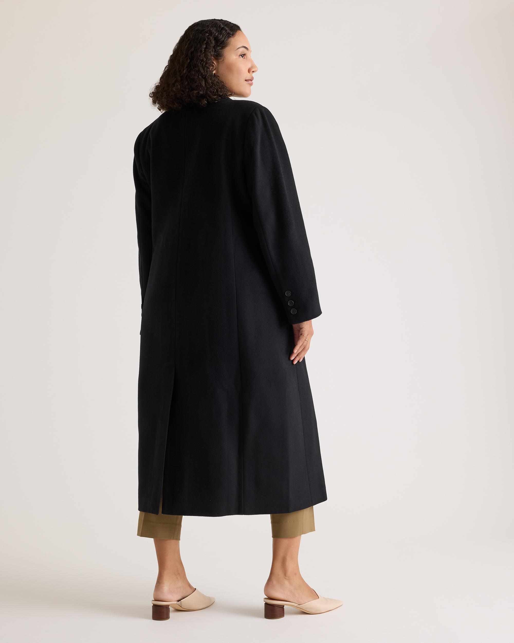 Quince | Women's Italian Wool Tailored Coat Wool/Nylon Product Image