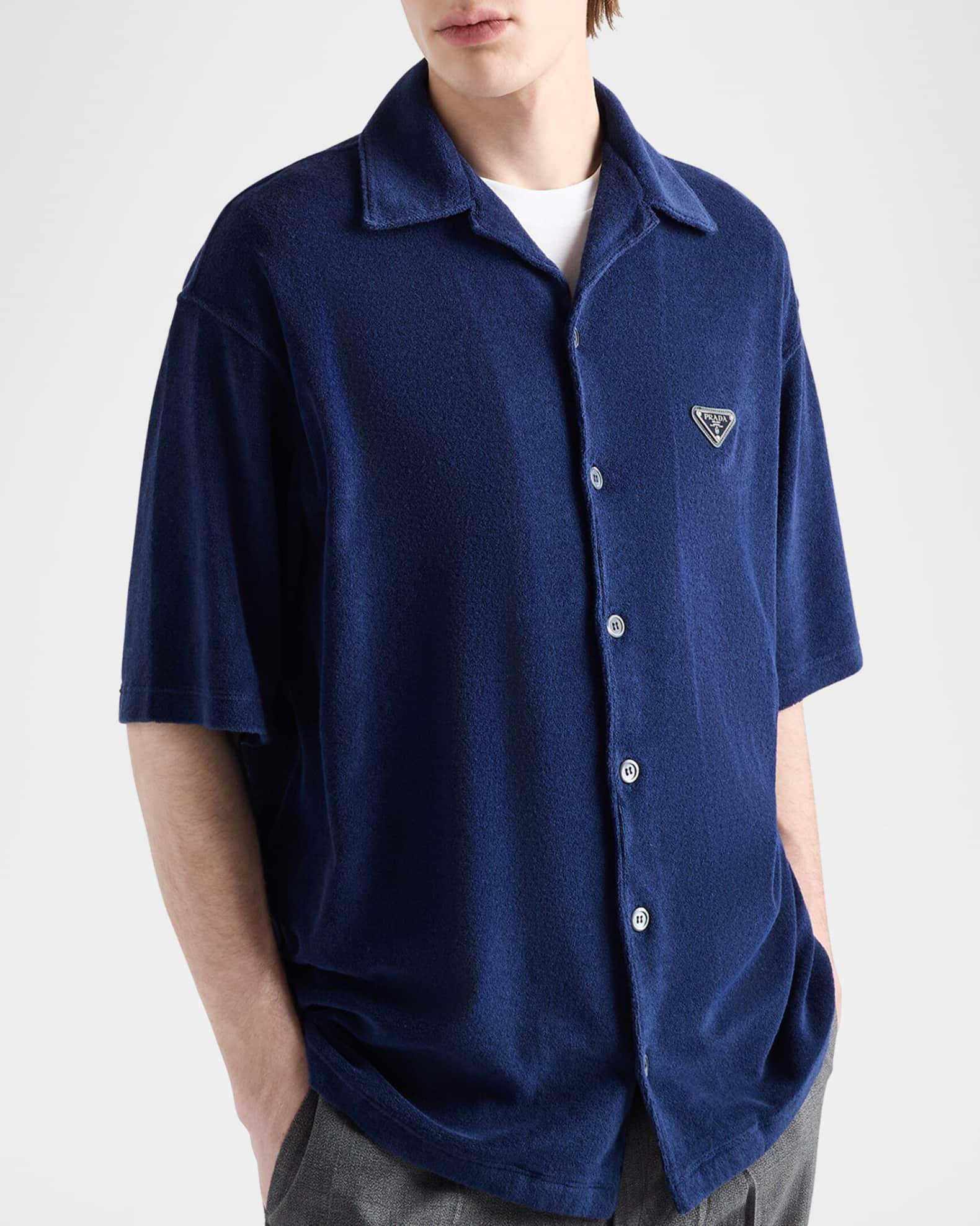 Men's Spugna Terry Bowling Shirt Product Image