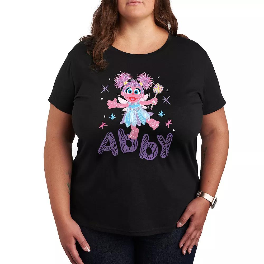 Plus Sesame Street Abby Cadabby Graphic Tee, Women's,  Product Image