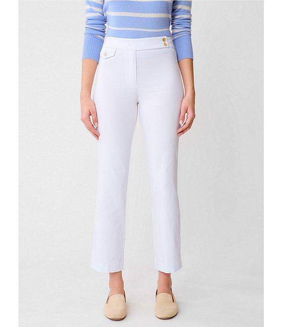 J.McLaughlin Anisa Knit Flat Front Straight Leg Crop Pants Product Image