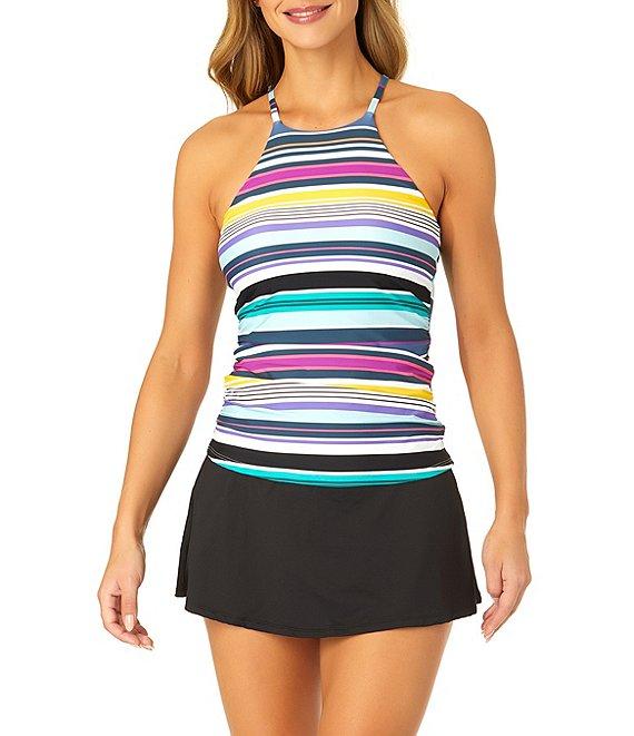 Anne Cole Live In Color Rock Skirt Product Image