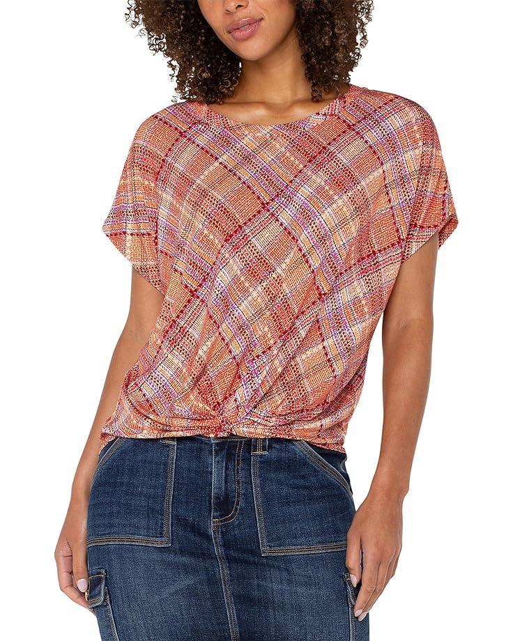 V-Neck Shirred Flutter Sleeve Blouse Product Image