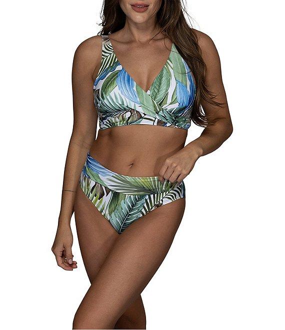 Jantzen Jungle Mid Waist Tummy Control Hipster Swim Bottom Product Image