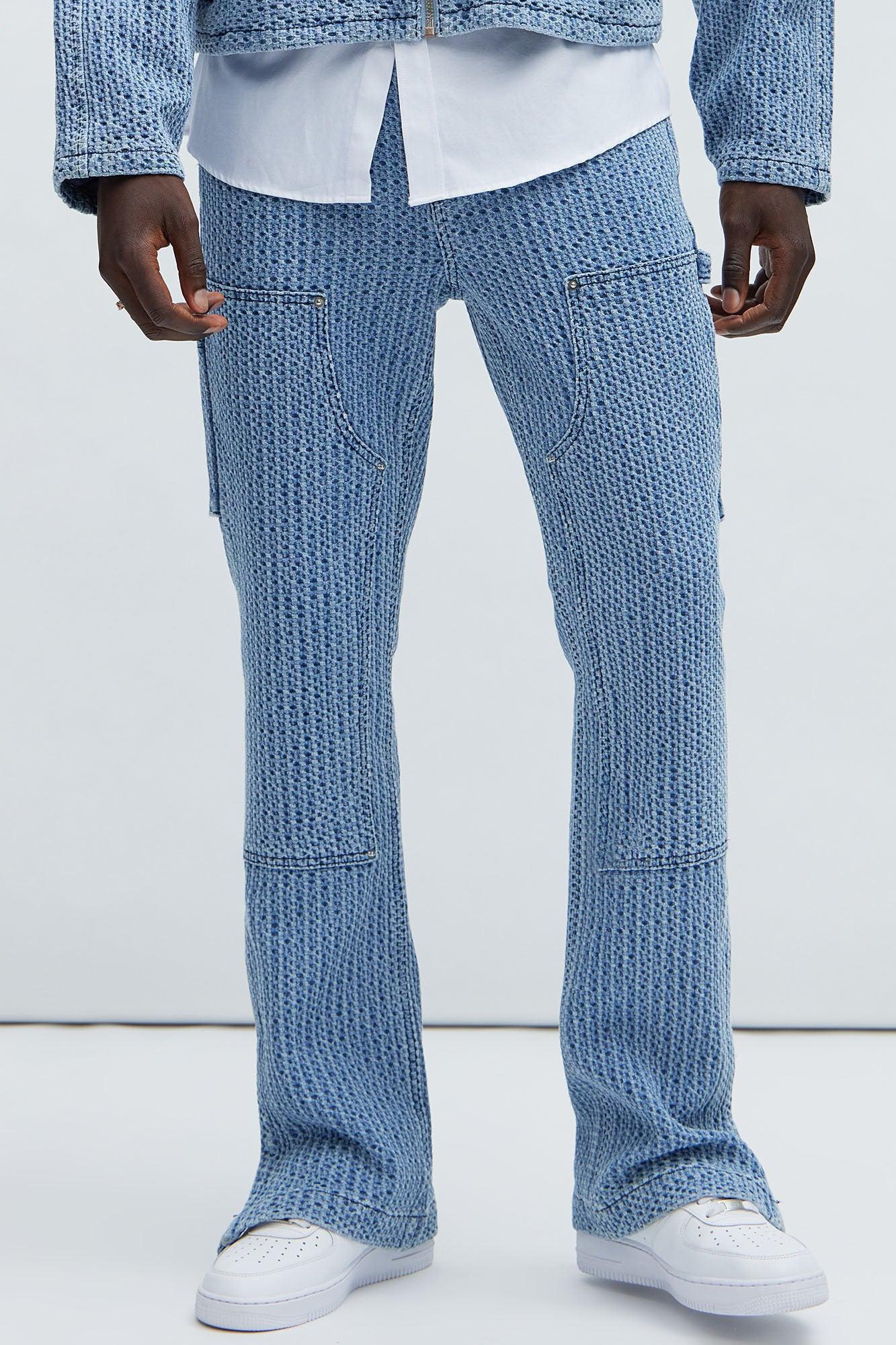 Warsaw Carpenter Slim Flare Jeans - Light Blue Product Image