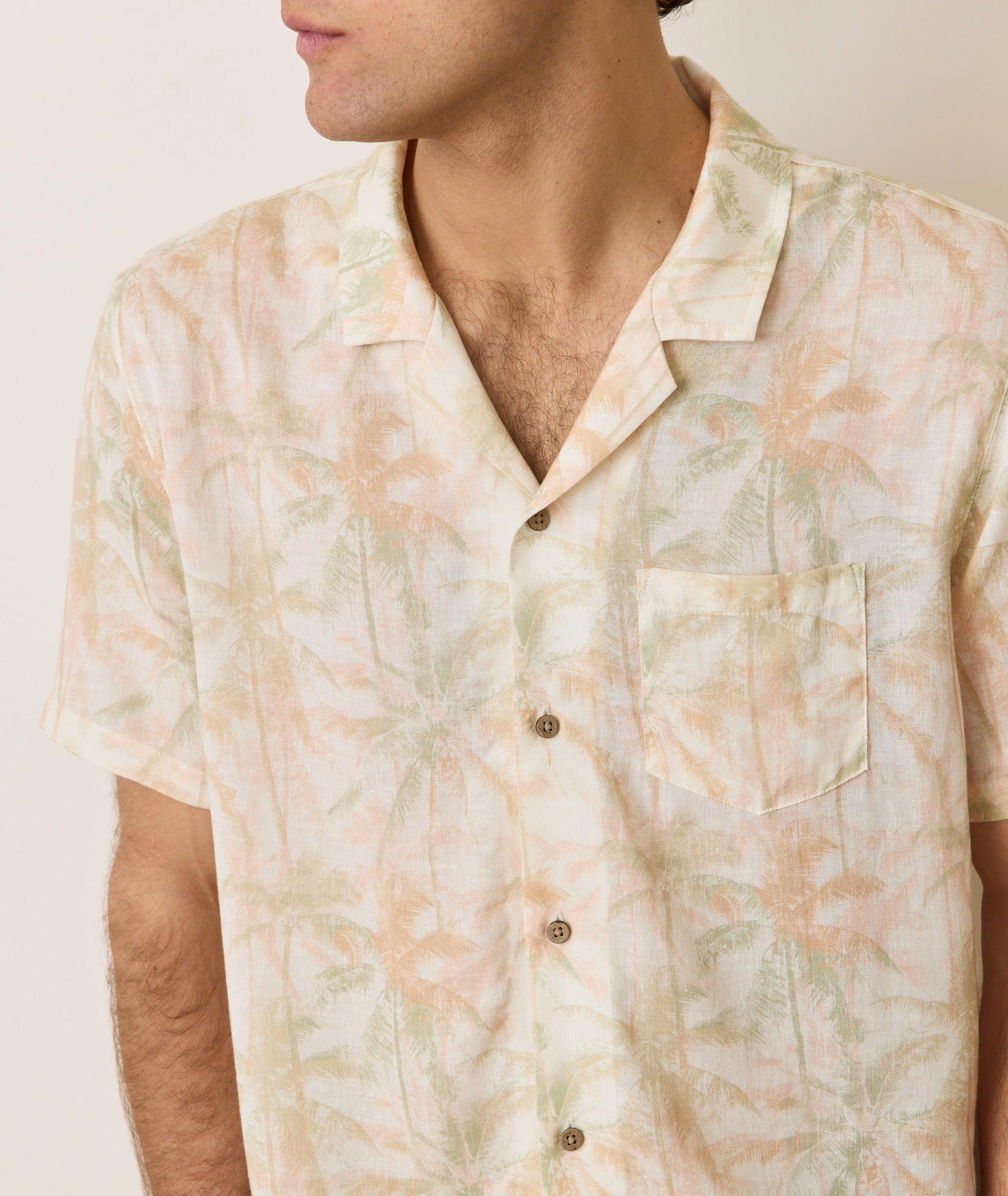 TENCEL Linen Resort Shirt Product Image