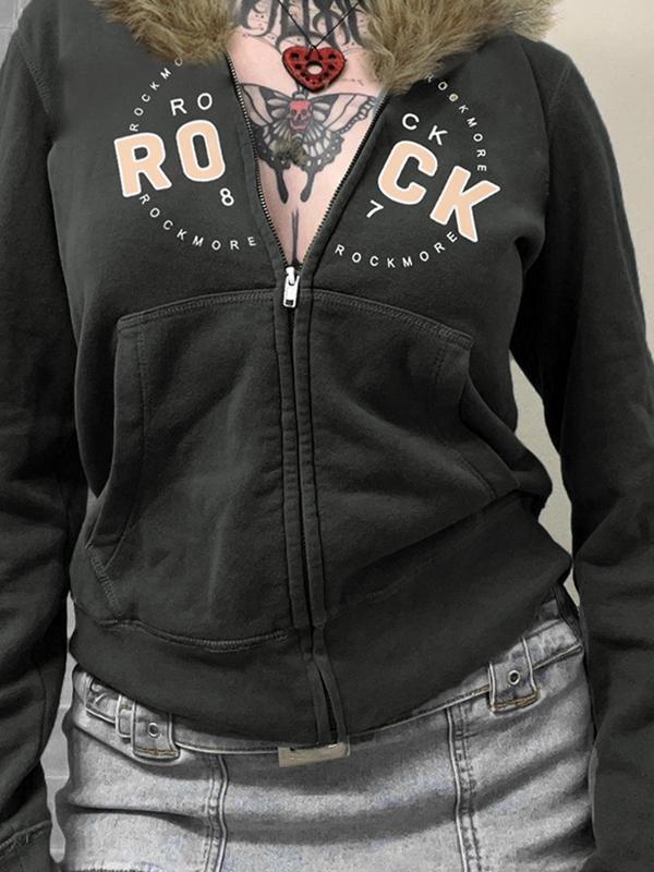 Casual Digital Print Jacket Product Image