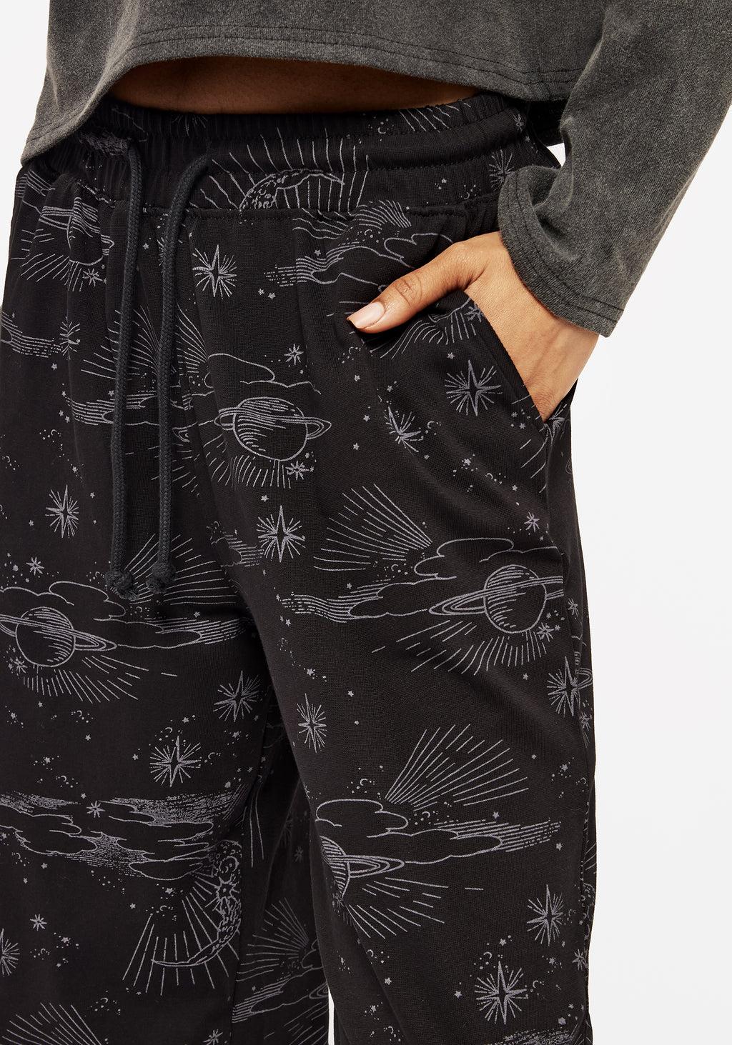 Cosmic Wide Leg Pyjama Bottoms Product Image