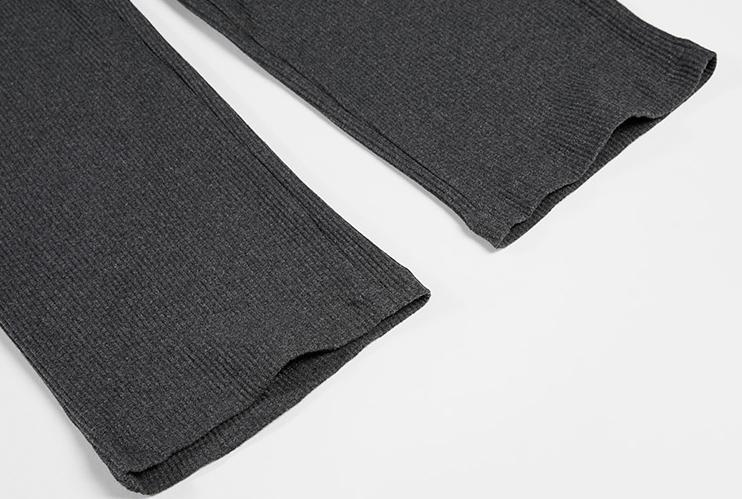 RT No. 3463 CORDUROY PLEATED WIDE STRAIGHT PANTS Product Image