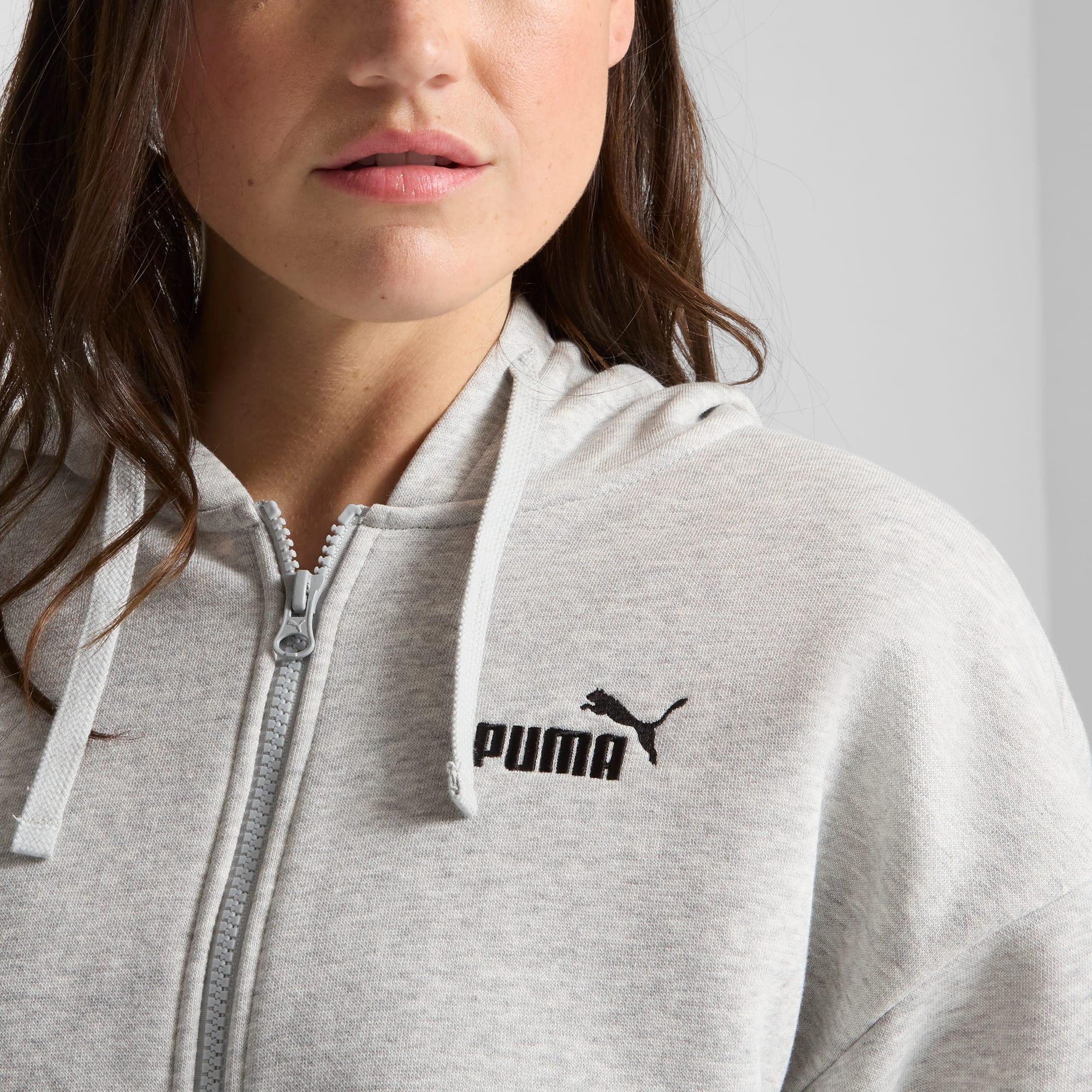 Essentials Small No. 1 Logo Fleece Women's Comfort Full-Zip Hoodie Product Image