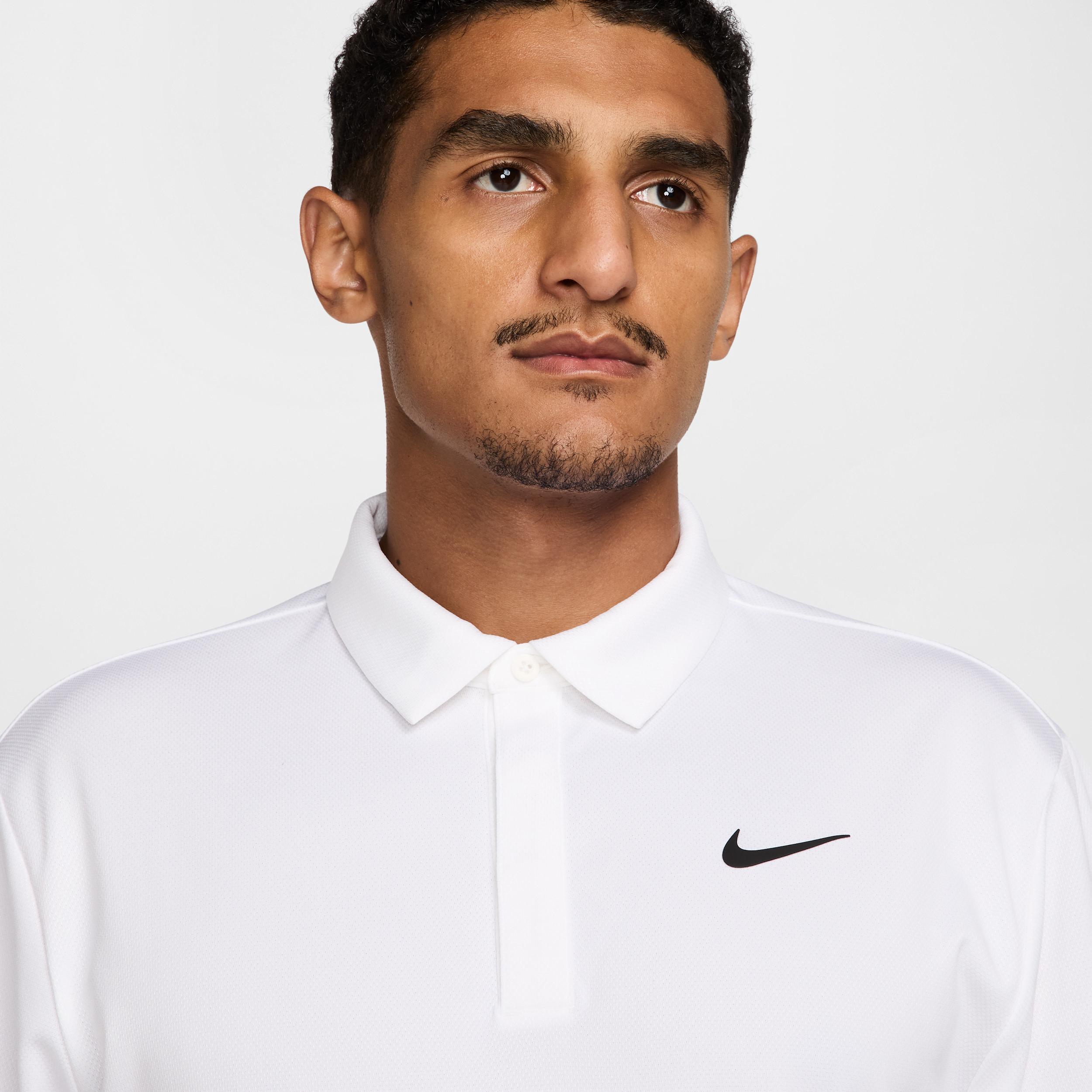 Nike Mens Tour Dri-FIT Jacquard Golf Polo | FZ7475-100 Product Image