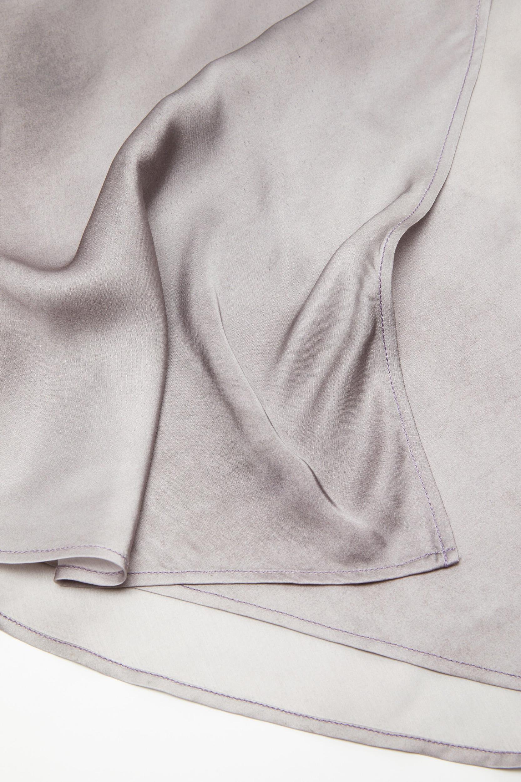 Satin wrap skirt Product Image