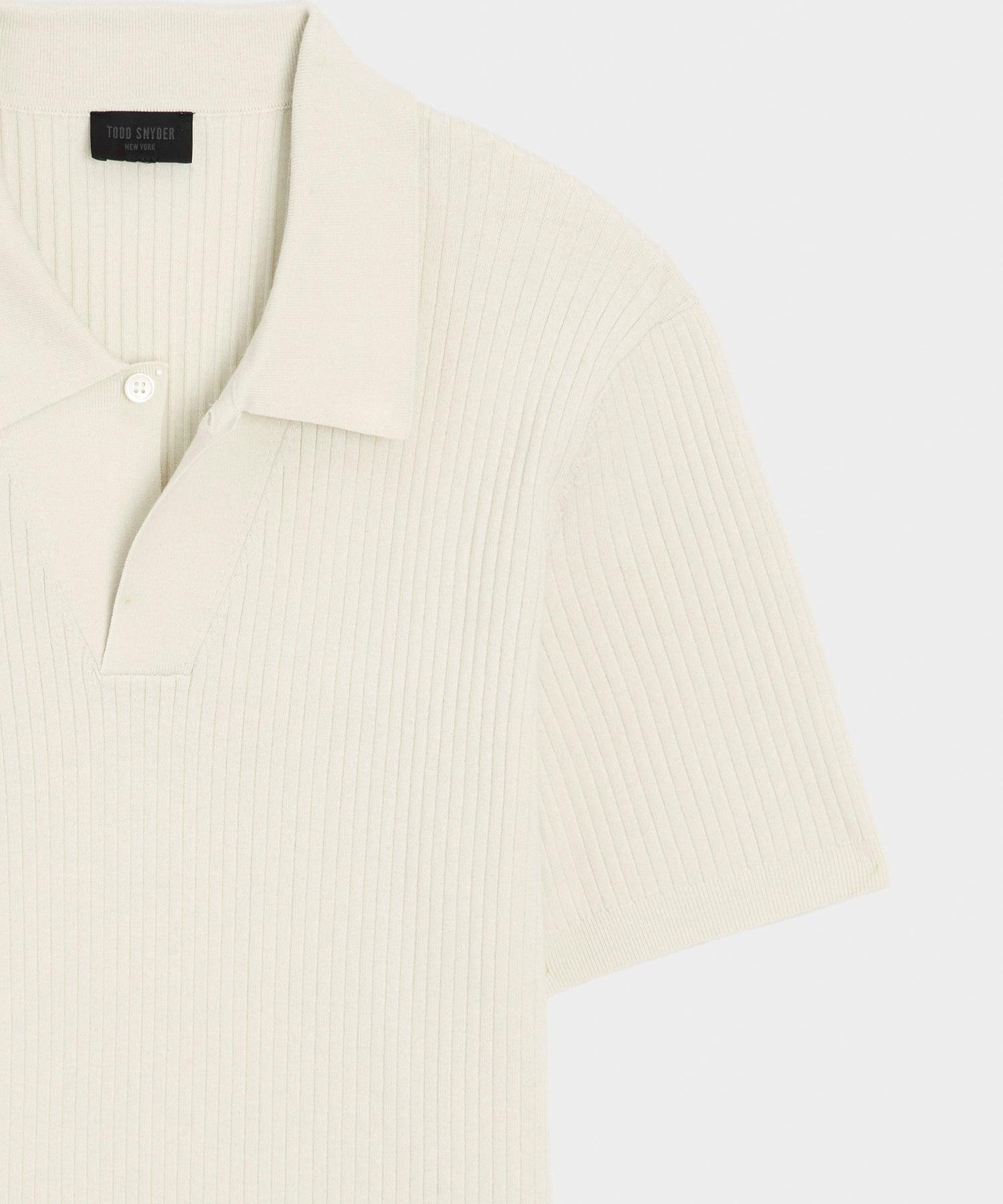 Cotton-Cashmere Sweater Polo Product Image