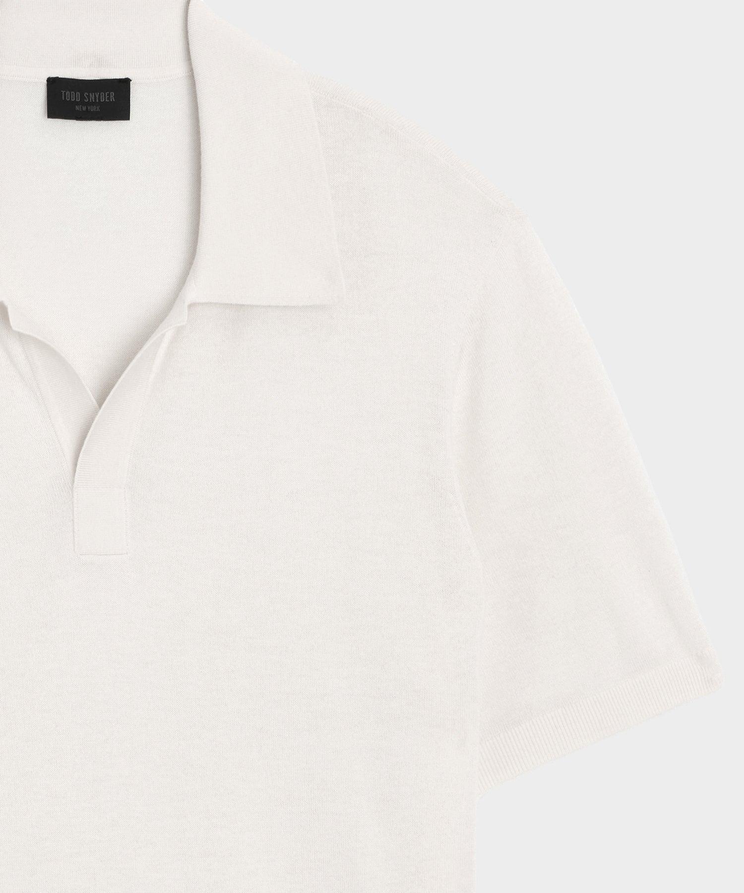 Silk-Cashmere Montauk Sweater Polo Product Image