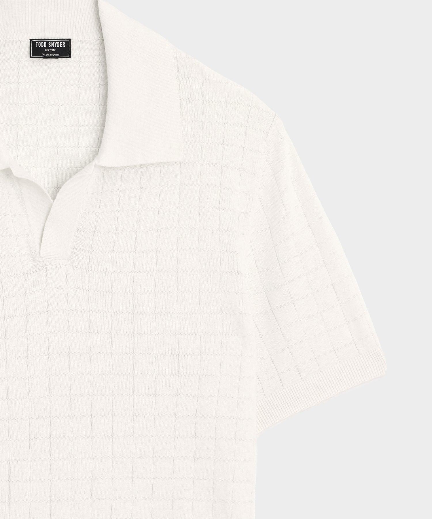 Linen Montauk Sweater Polo Product Image