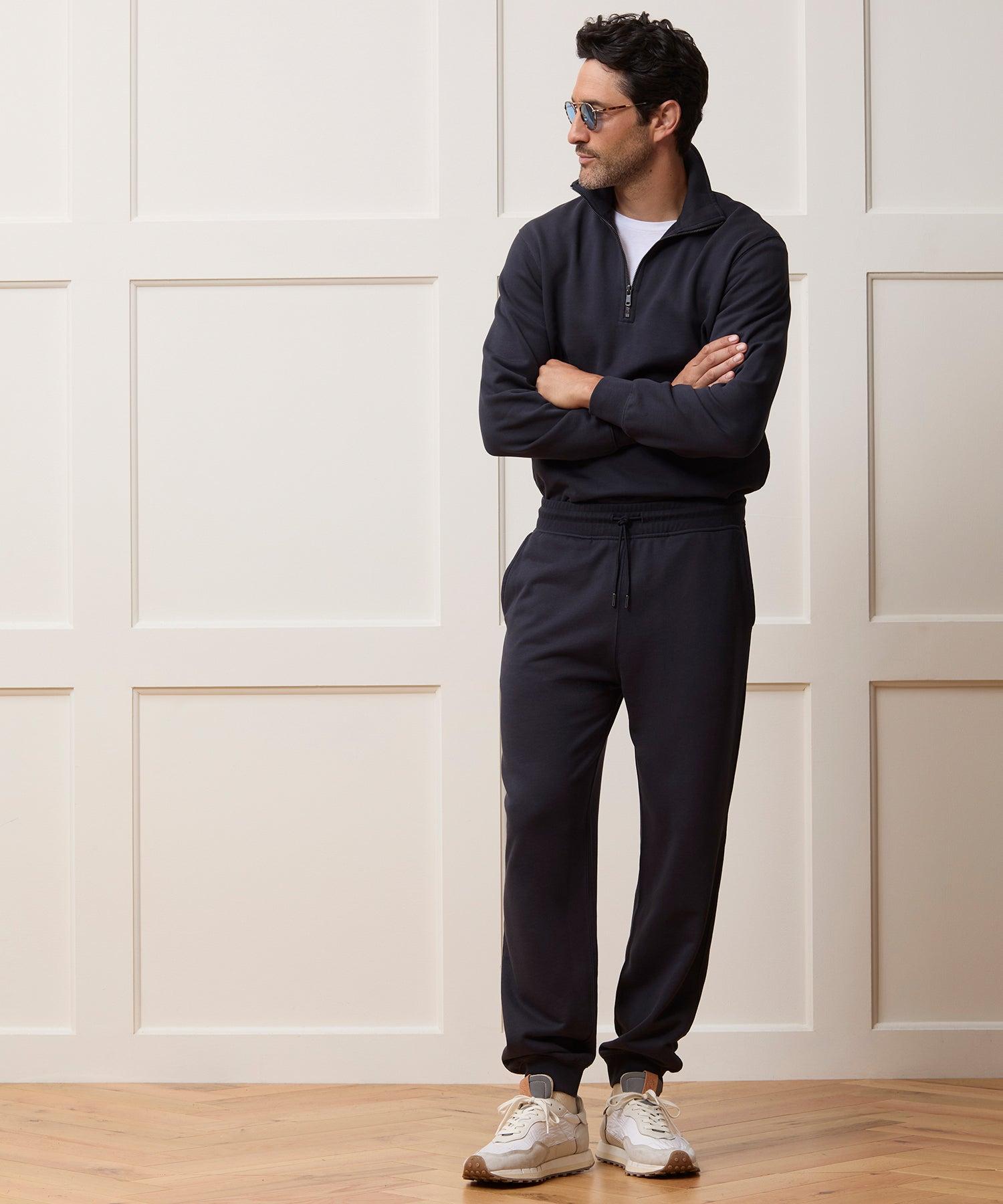 Portuguese Terry Quarter-Zip Sweatshirt Product Image