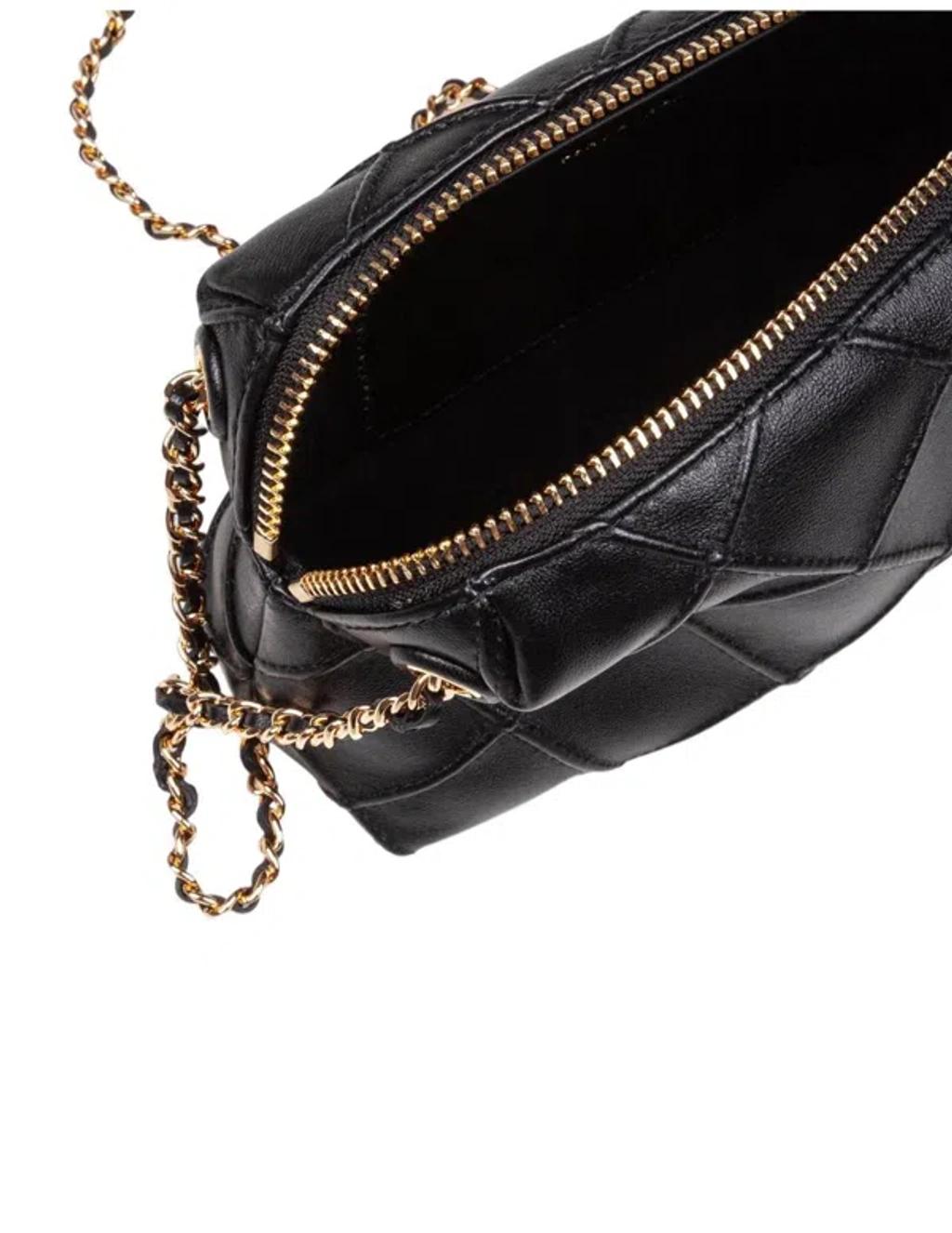 TORY BURCH Fleming Small Crossbody Bag Crossbody Bags Black Product Image