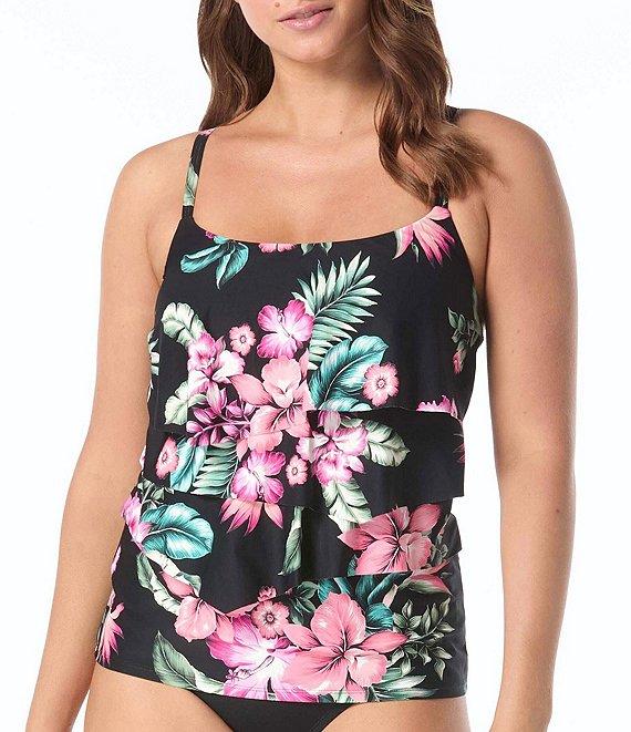 Coco Reef Classic Solids High Waisted Rollover Bikini Swim Bottom Product Image