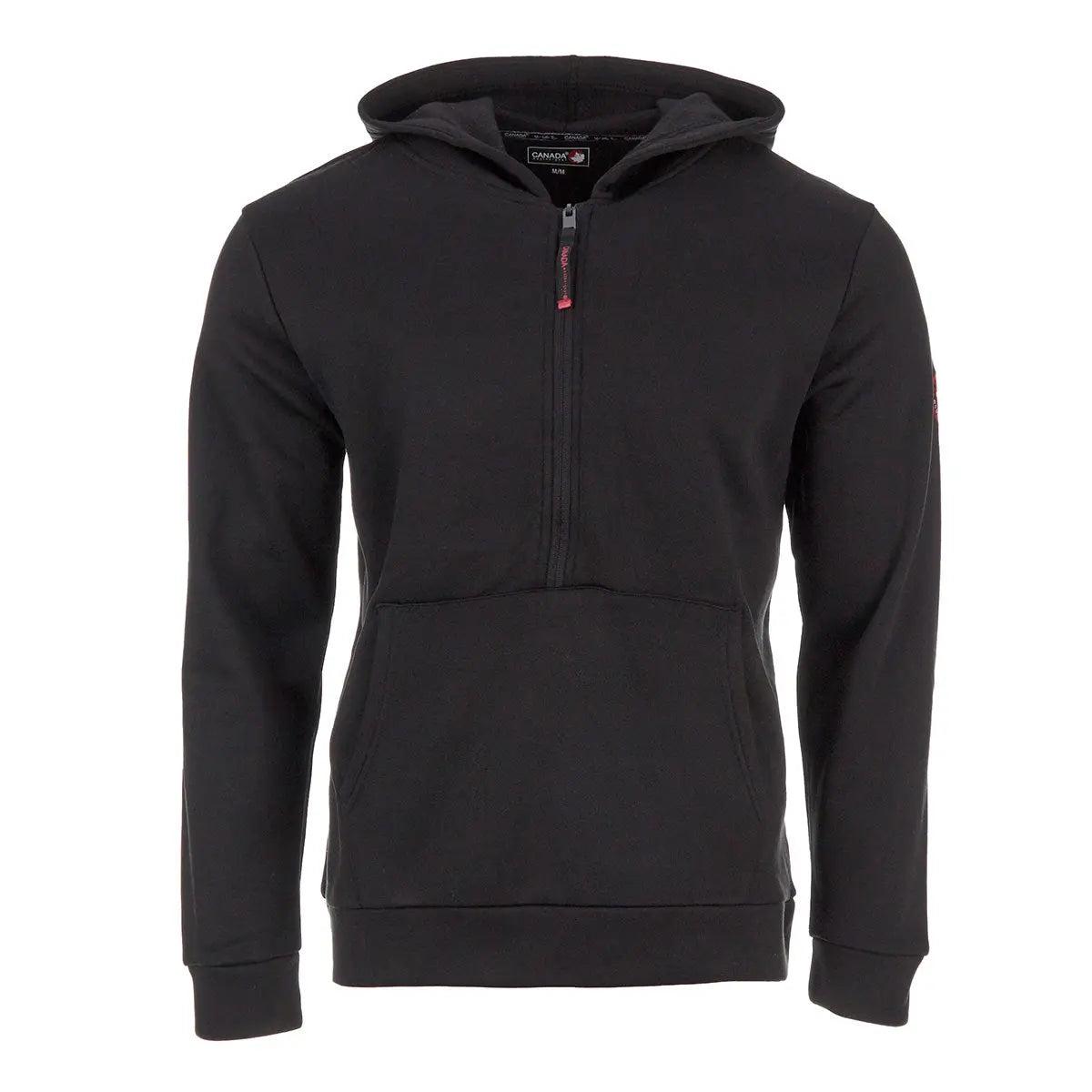 Canada Weather Gear Men's 1/2 Zip Hoodie Male Product Image