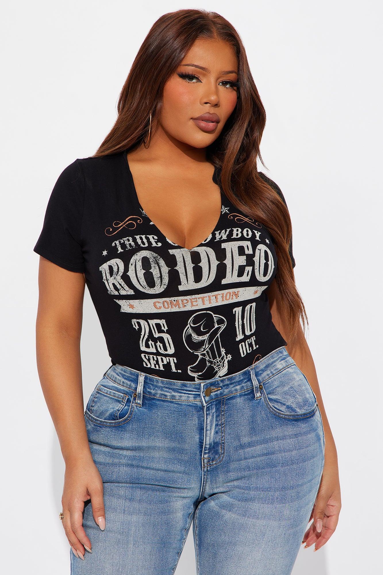 Rodeo Remix Bodysuit - Black Female Product Image