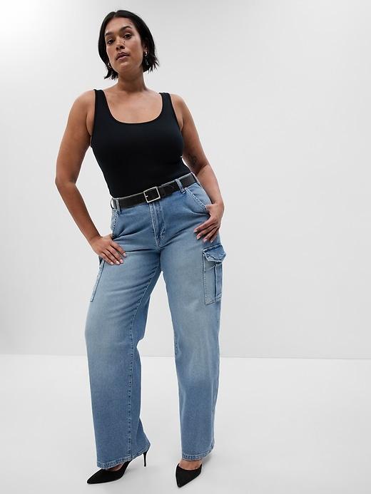 Mid Rise 90s Loose Jeans Product Image