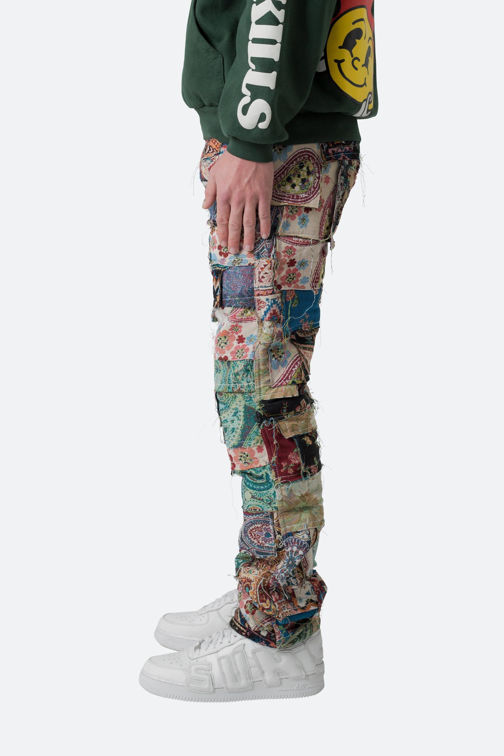 Paneled Blanket Pants - Multi Male Product Image