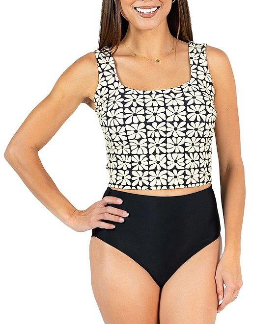 Janela Bay Solid Extra High Waist Swim Bottom Product Image