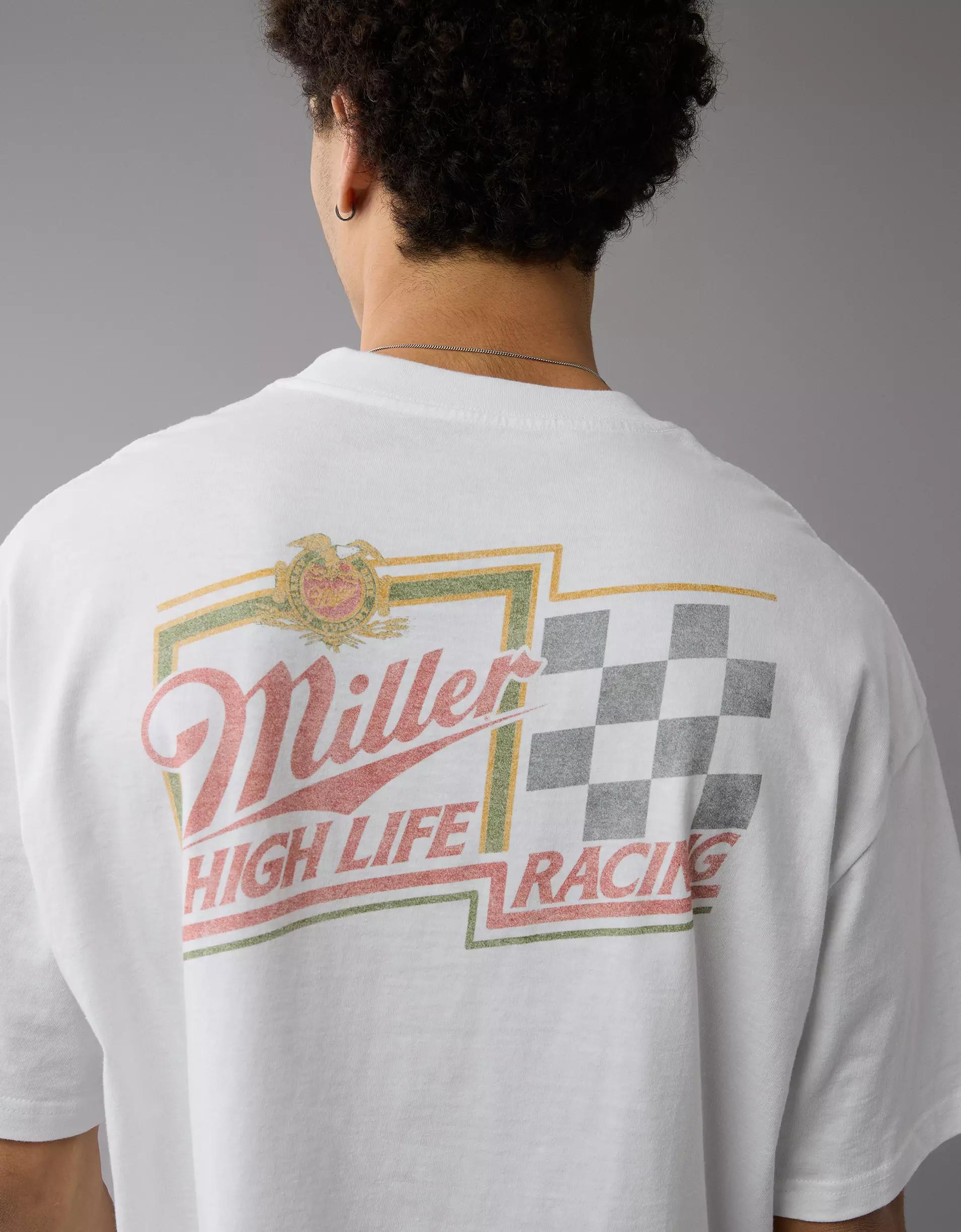 AE Boxy Miller High Life Graphic T-Shirt Product Image