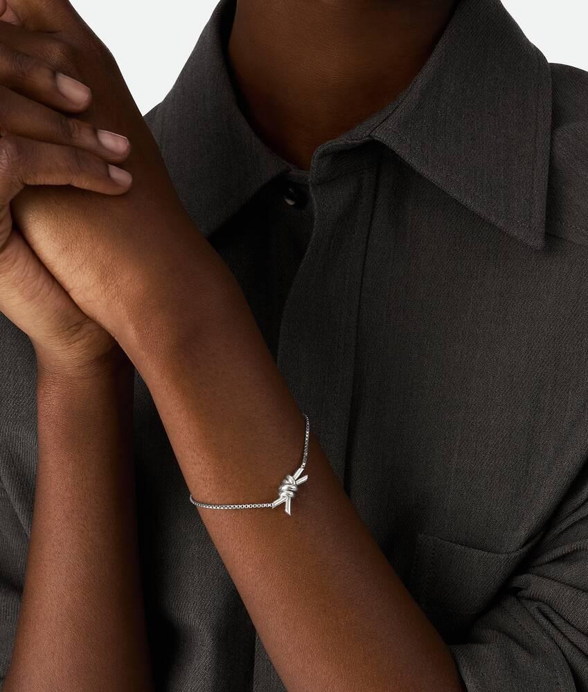 Women's Knot Bracelet in Silver Product Image