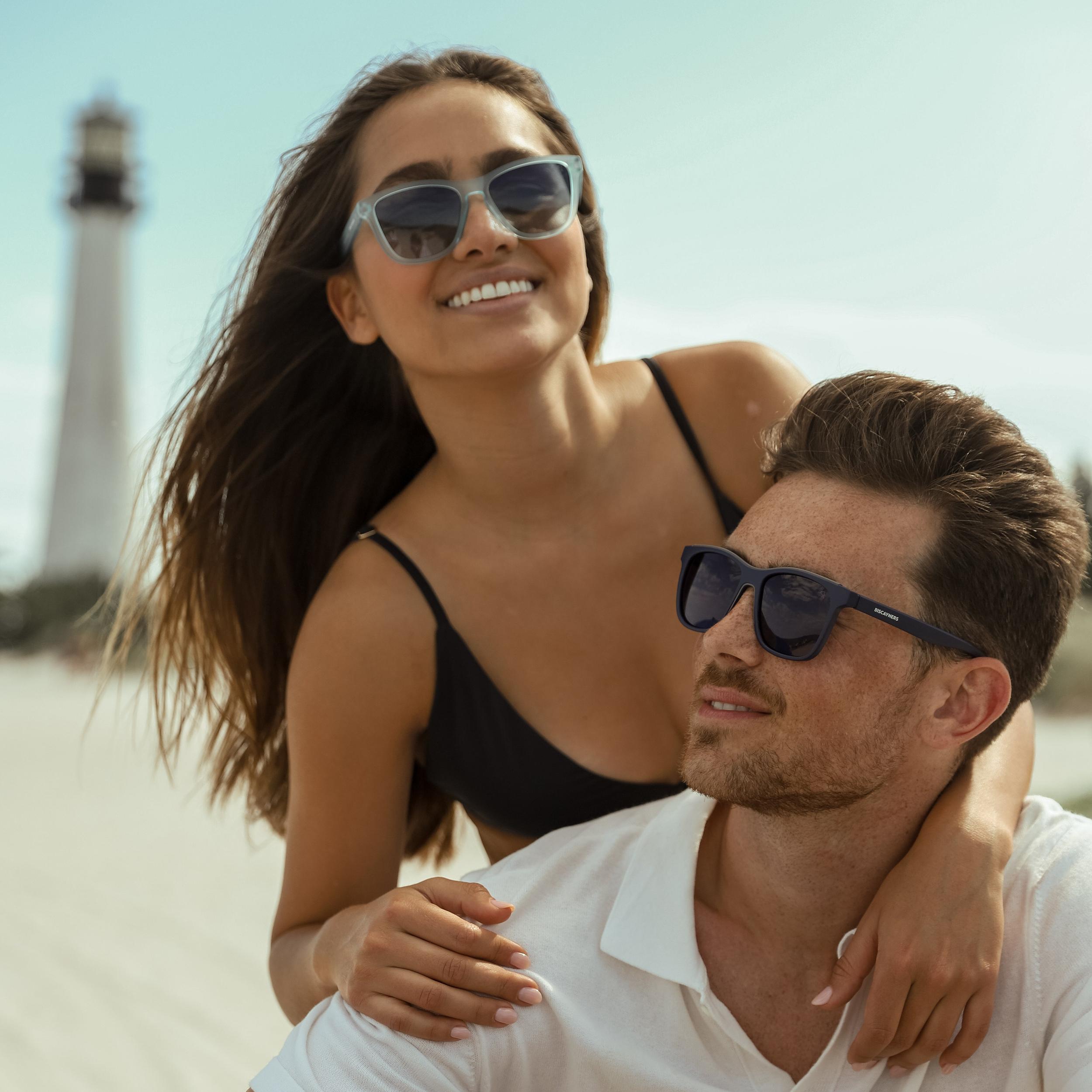 Biscayners Sonesta Light Blue Men's Sunglasses Male Product Image