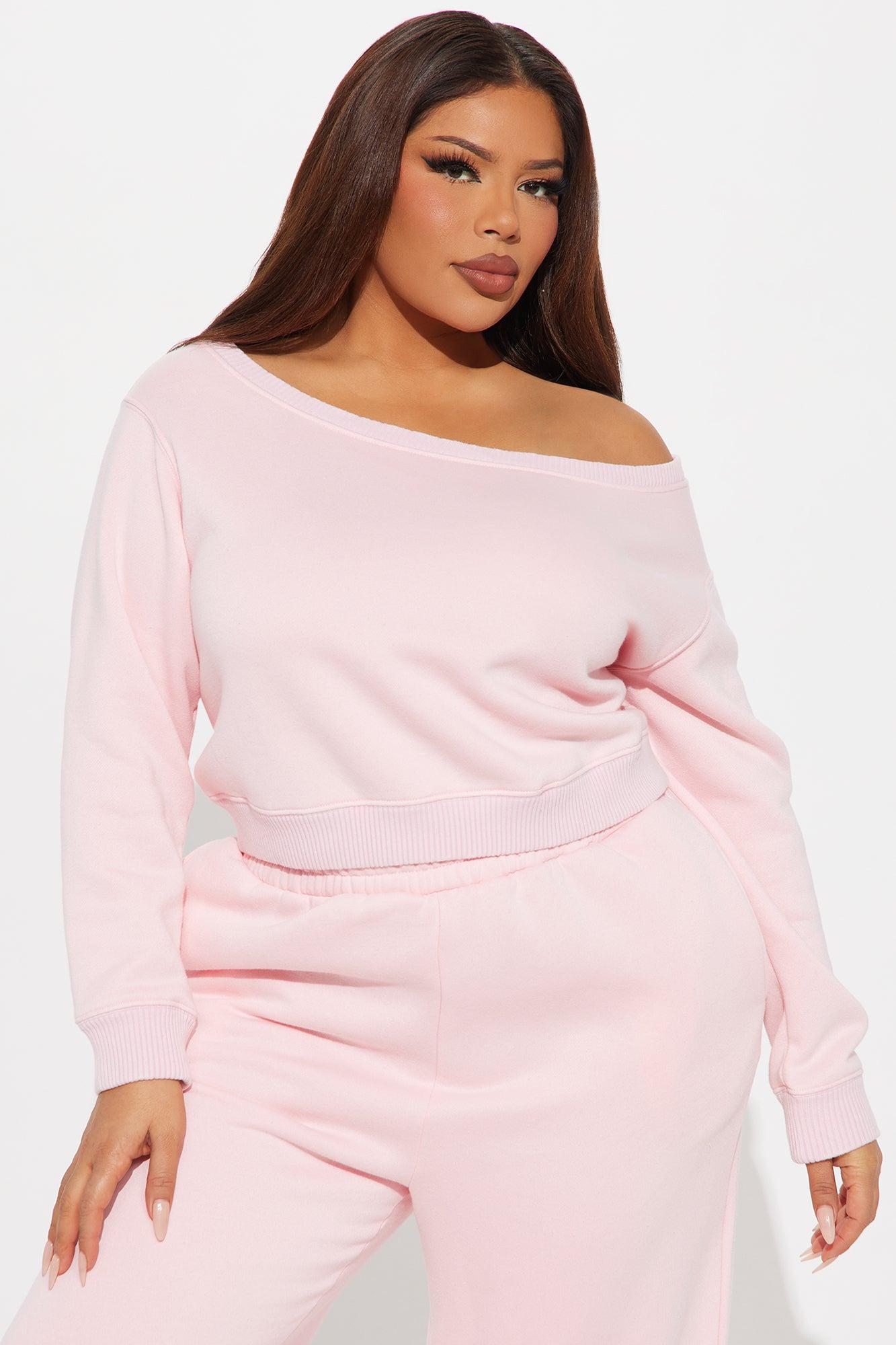 Sammie Fleece Pant Set - Pink Product Image