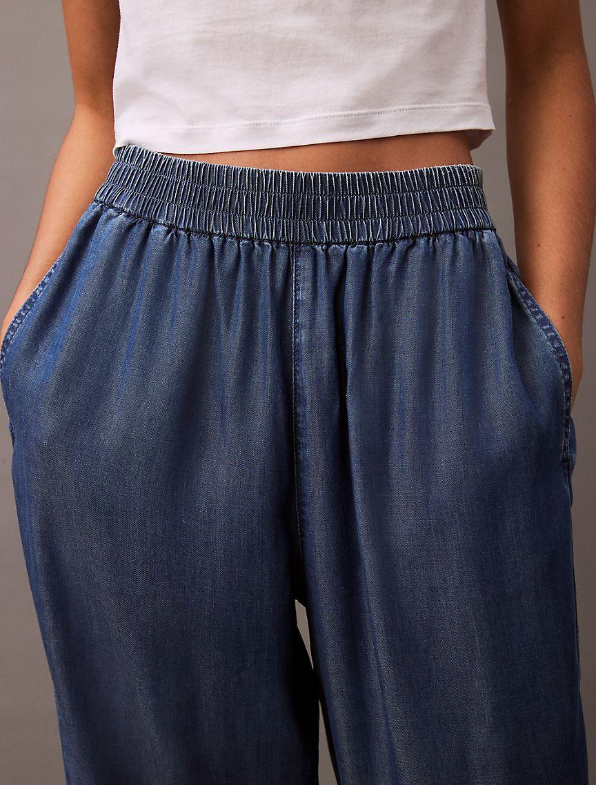 Relaxed Denim Pull-On Jeans Product Image