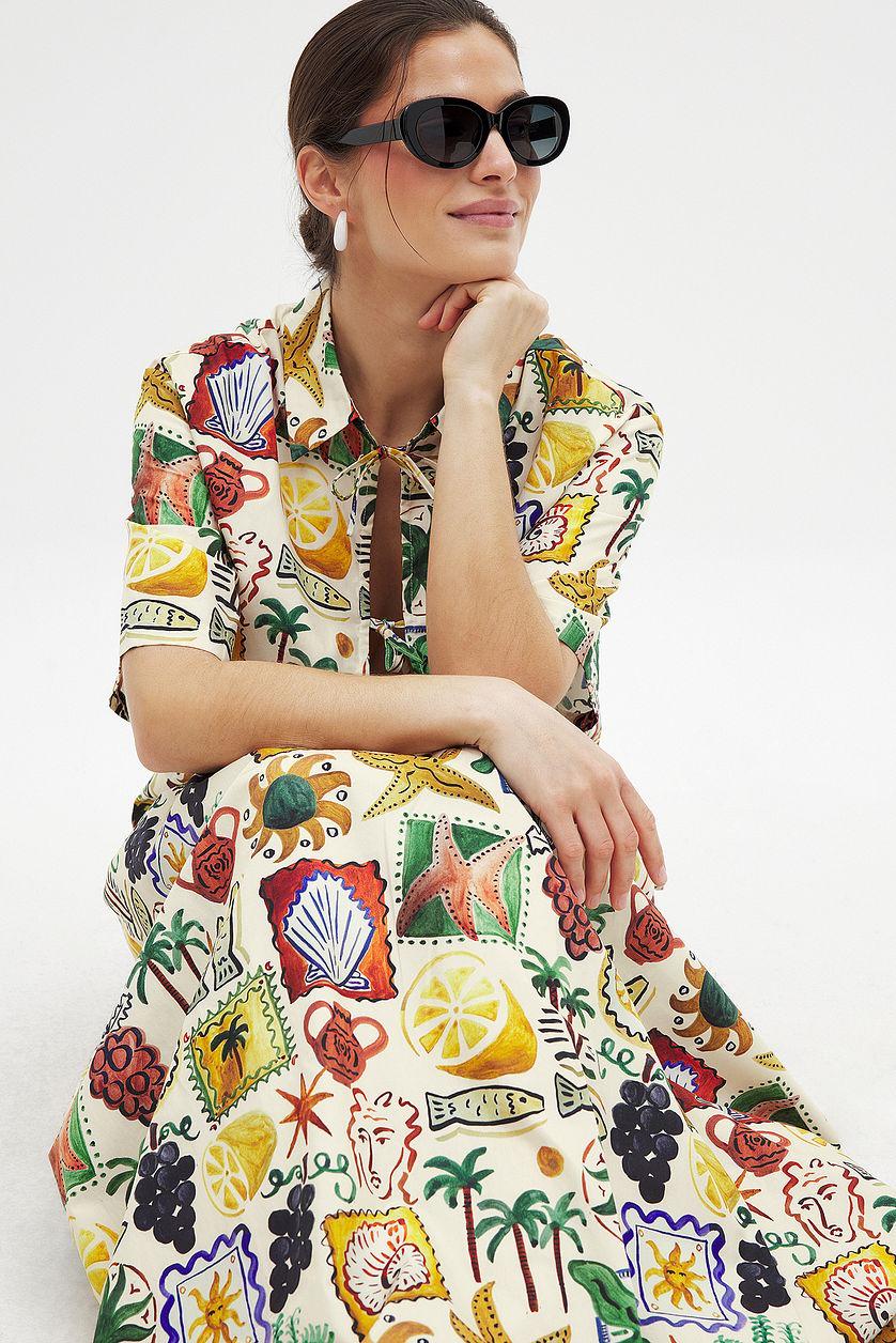 Printed Skirt Product Image